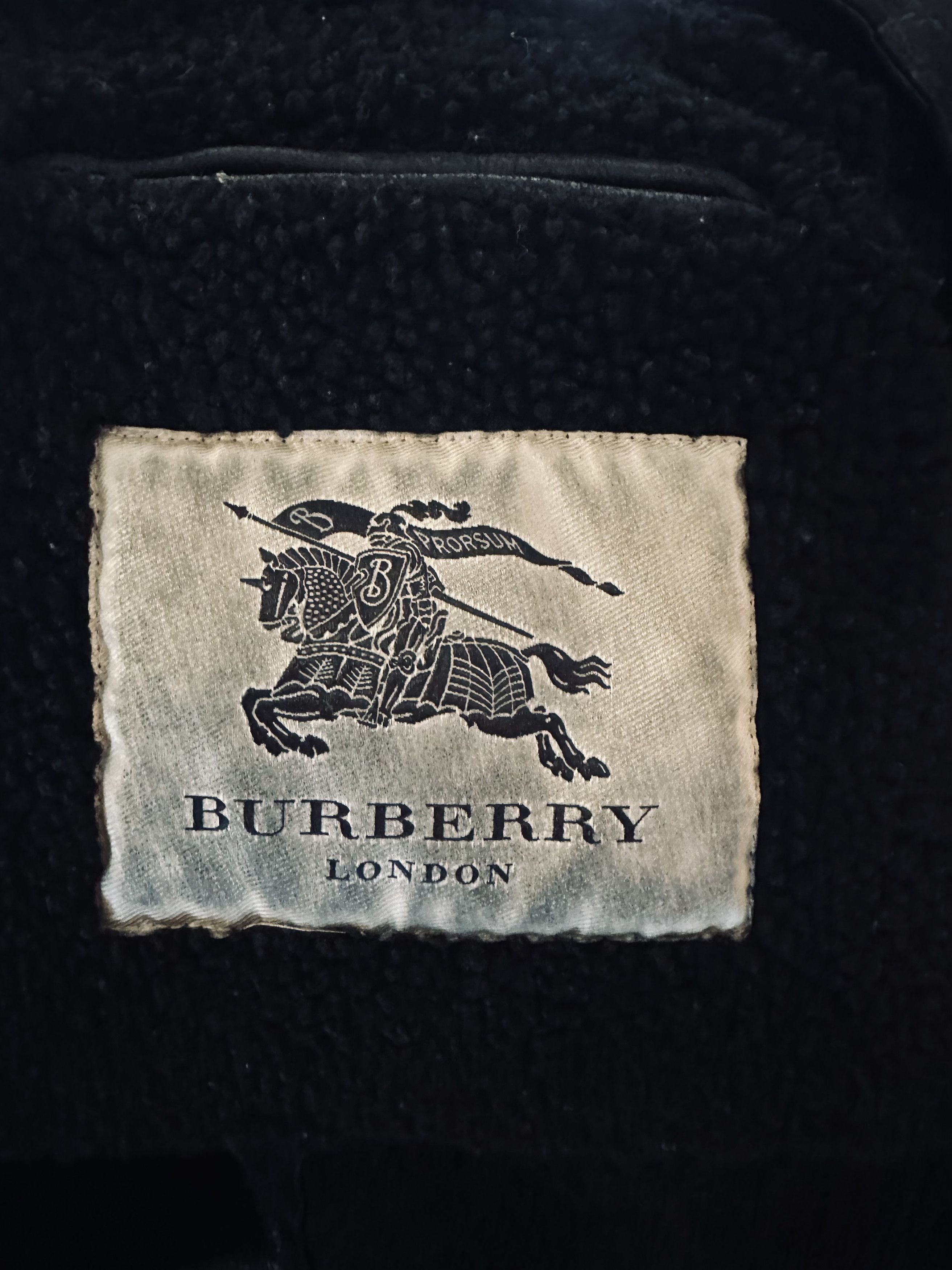 Burberry Burberry London Shearling Jacket Size US M / EU 48-50 / 2 - 12 Thumbnail