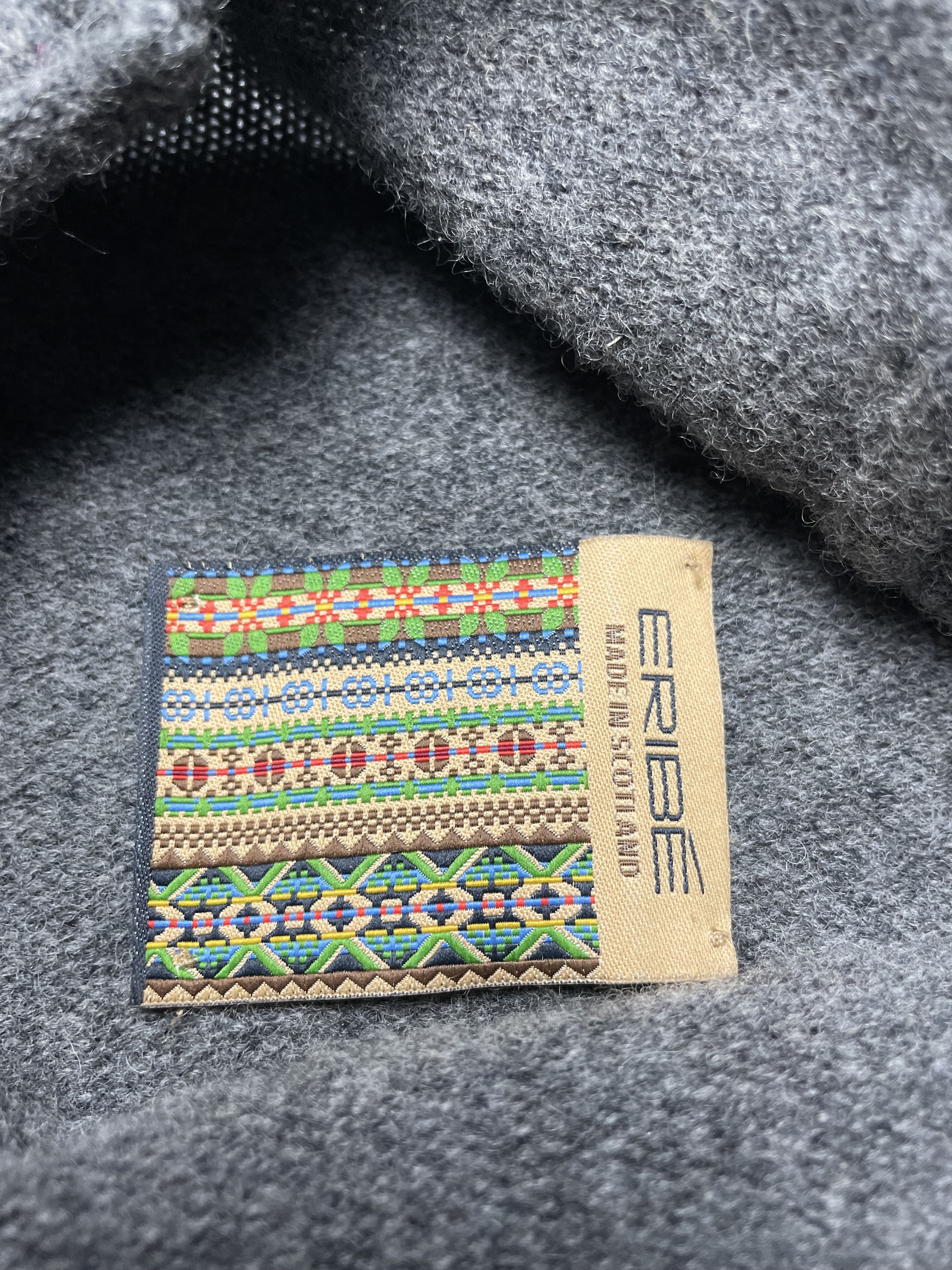 Other ERIBE Corry Gray Raglan Sweater Virgin Lambswool Size L Size L / US 10 / IT 46 - 10 Thumbnail