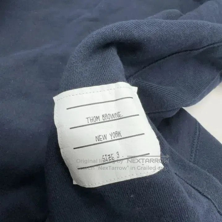 Thom Browne Thom Browne Classic Navy Sweatshirt for Men. Size US M / EU 48-50 / 2 - 3 Thumbnail