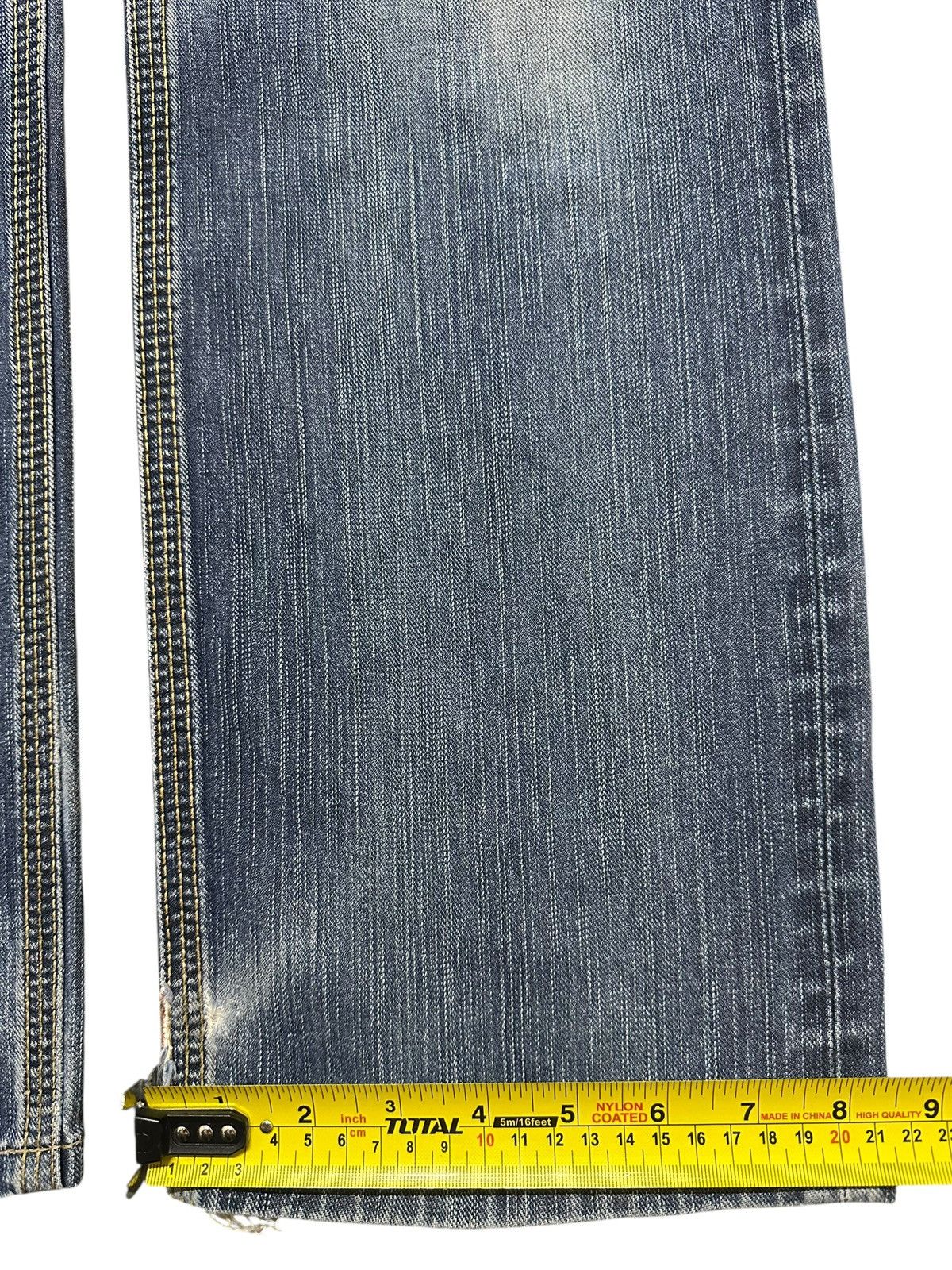Edwin Edwin XV Exclusive Vintage Blue Faded Wash Style Loose Fits Size US 30 / EU 46 - 16 Thumbnail