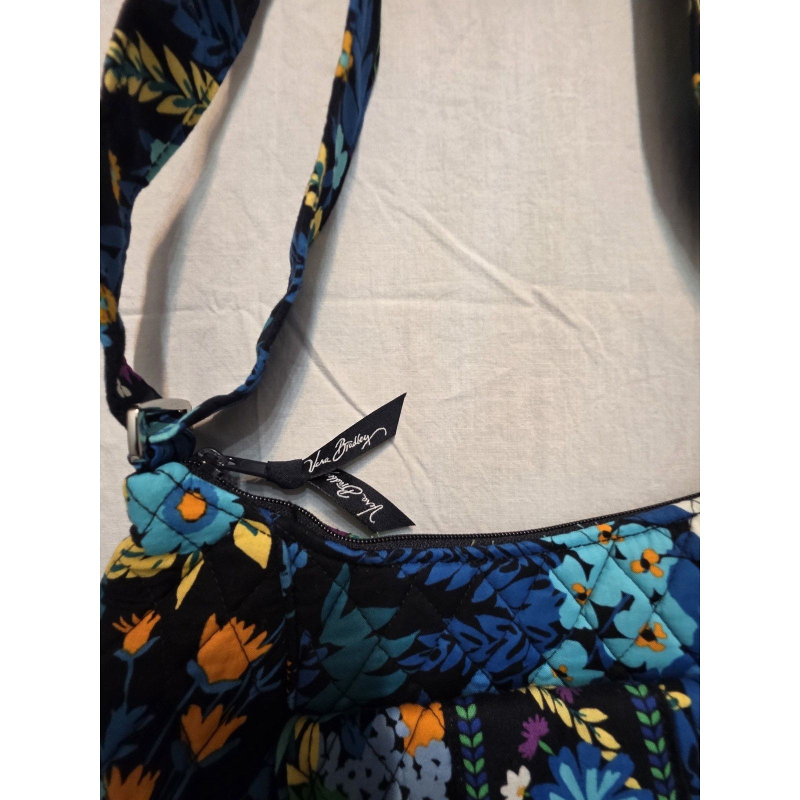 Vera Bradley Vera Bradley Midnight Blue Quilted Crossbody Bag Multi Pockt Size ONE SIZE - 2 Thumbnail