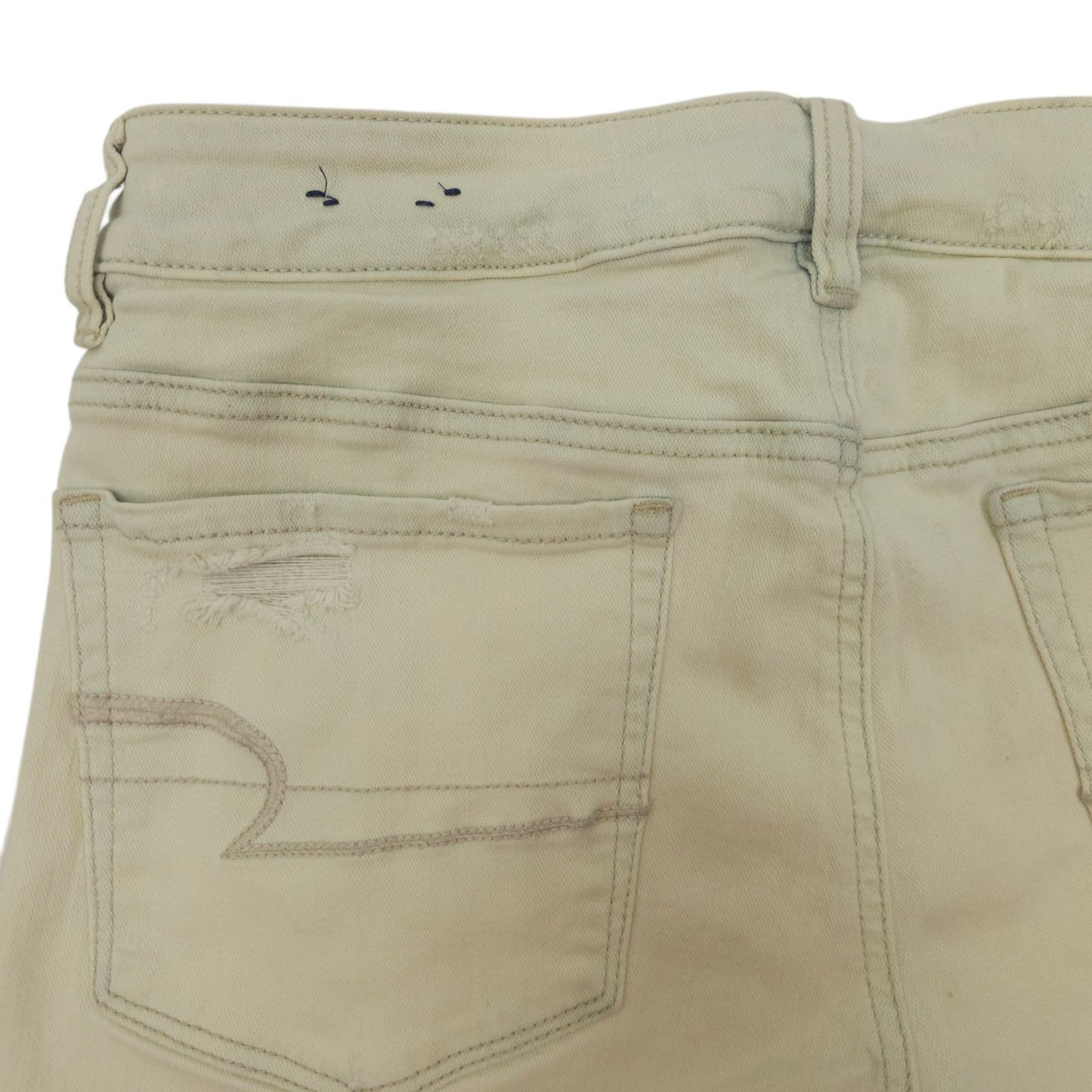 American Eagle Outfitters American Eagle Super Stretch Hi-Rise Shortie 12 Bleached Size 34" / US 12 / IT 48 - 14 Thumbnail