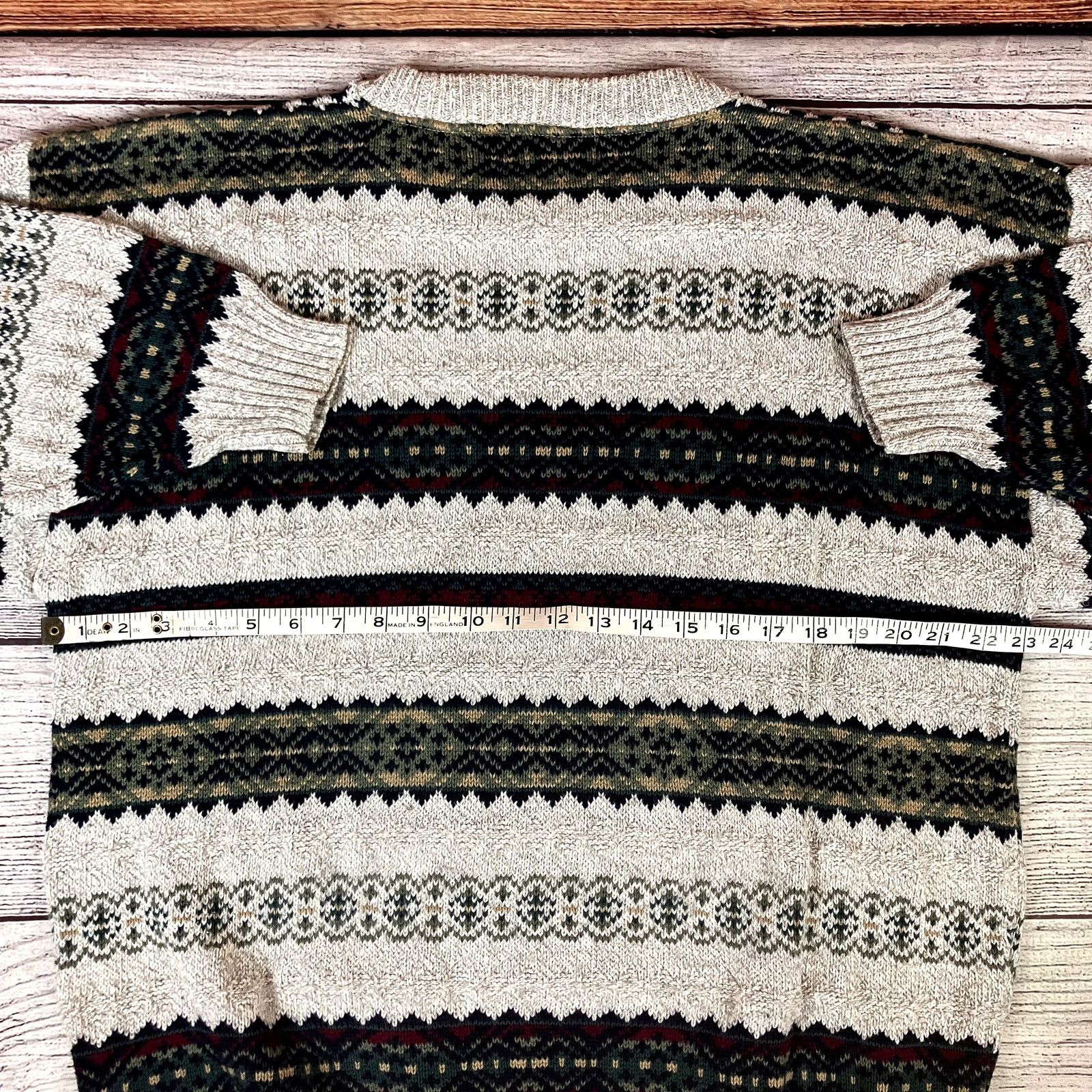 Croft & Barrow × Vintage Vintage 1990s Croft & Barrow Striped Sweater Size US M / EU 48-50 / 2 - 4 Thumbnail