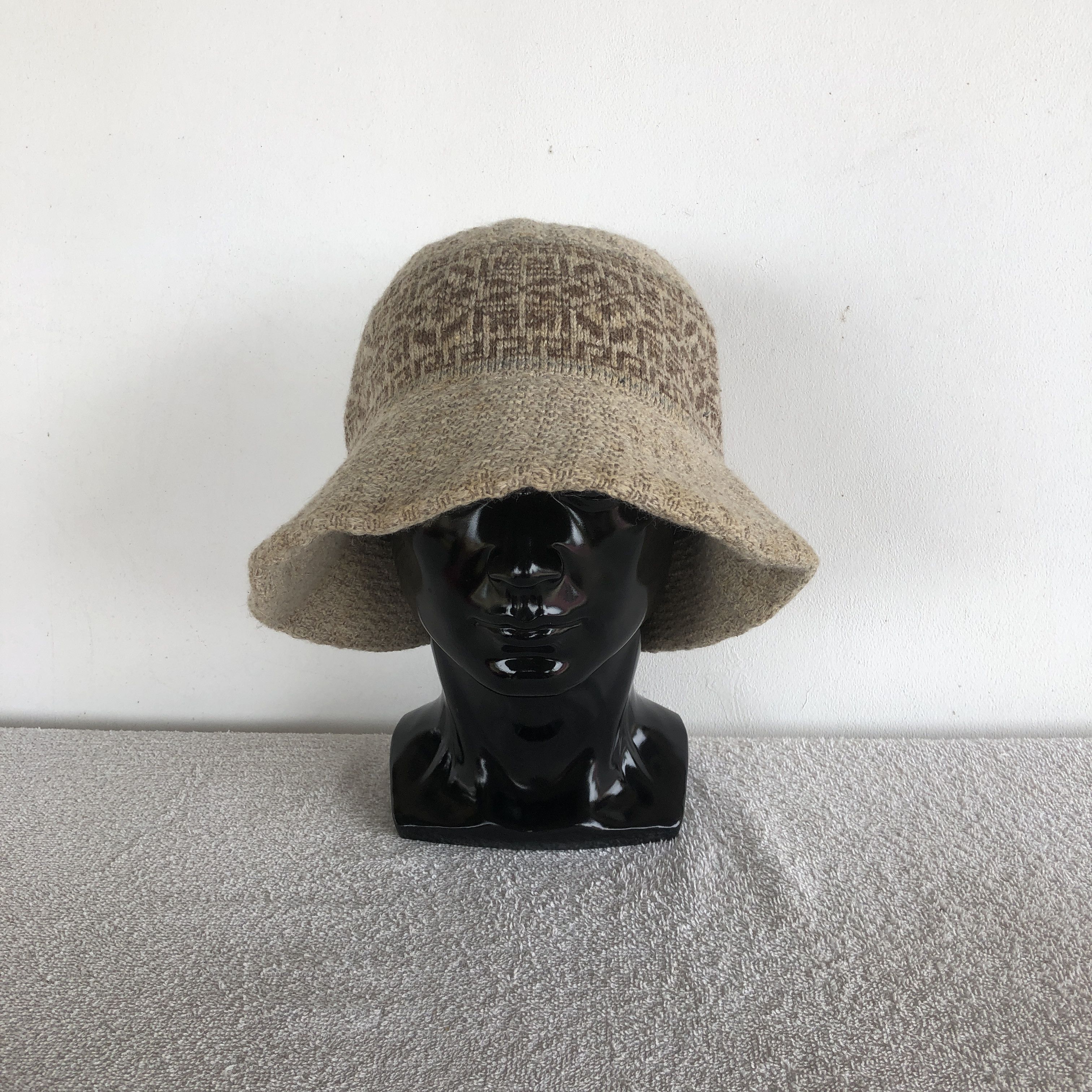 Japanese Brand Vintage 90s Marylia Hats Knit Crochet Beanie Snow Caps Size ONE SIZE - 2 Thumbnail