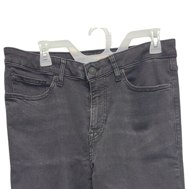 Express Express Mens 32x32 Stretch Spandex Black Skinny Denim Jeans Size US 32 / EU 48 - 2 Thumbnail
