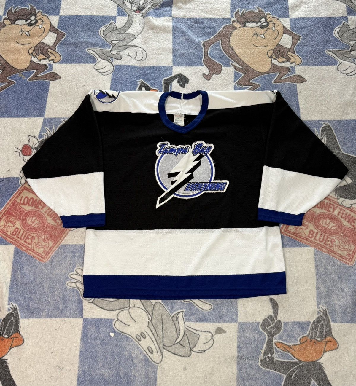 Vintage Vintage Tampa bay lightning jersey Size US L / EU 52-54 / 3 - 1 Thumbnail
