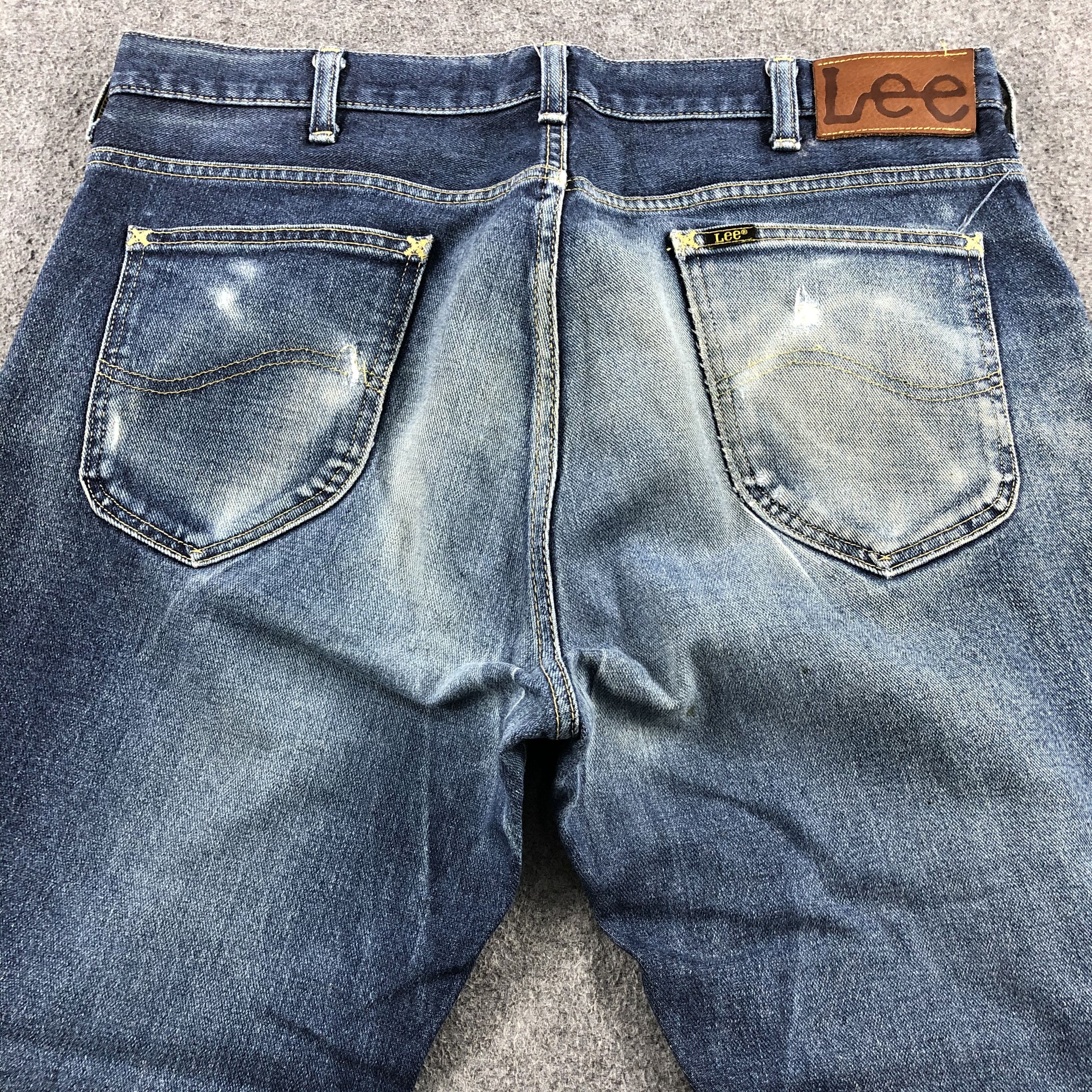 Lee Vintage Blue Wash Lee Jeans-J1773 Size US 37 - 4 Thumbnail