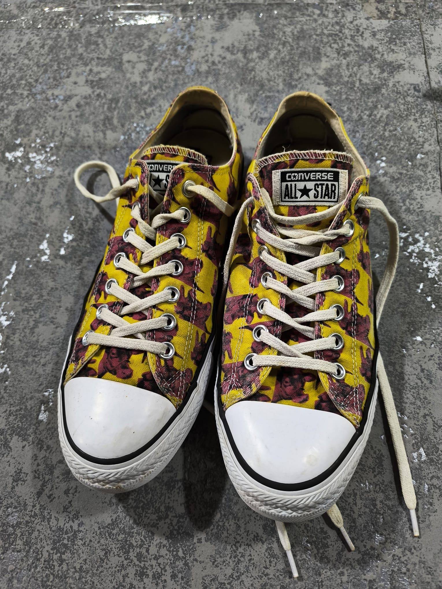 Andy Warhol rare andy warhol converse pop art sneakers Size US 11 / EU 44 - 1 Thumbnail