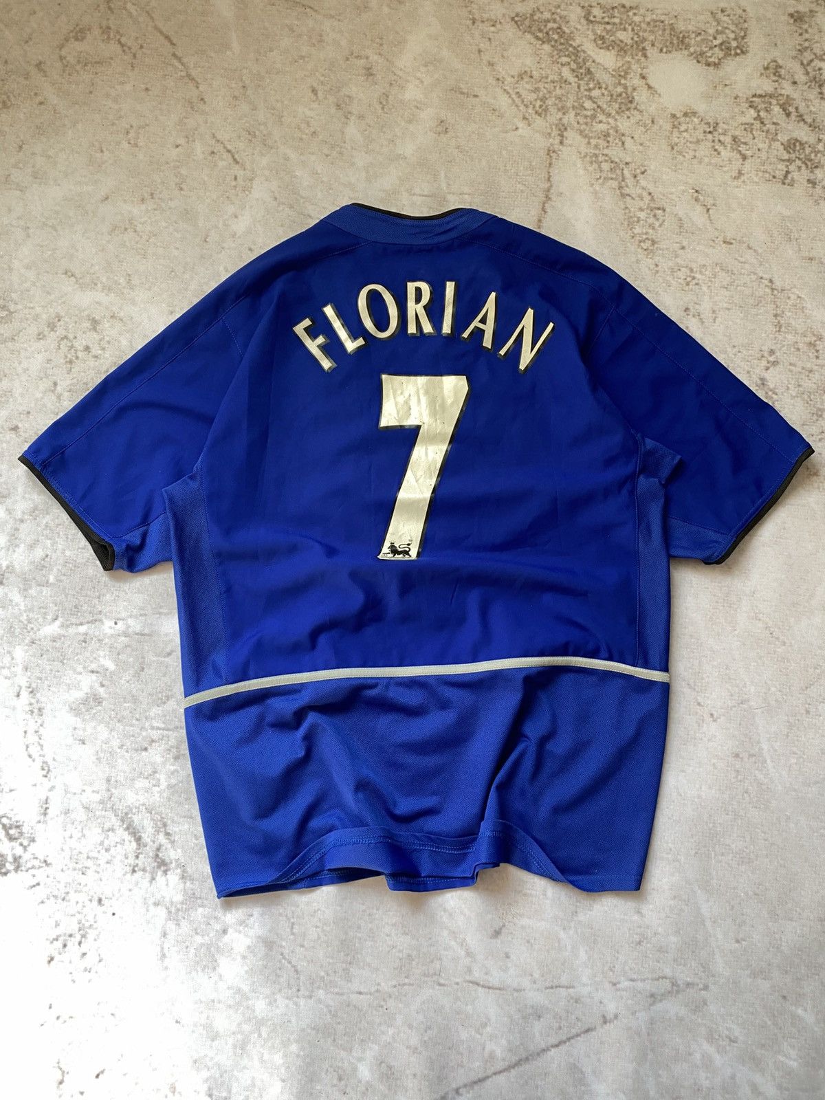 Nike Vintage 2002 Nike Manchester United Soccer Jersey #7 Florian Size US M / EU 48-50 / 2 - 4 Thumbnail