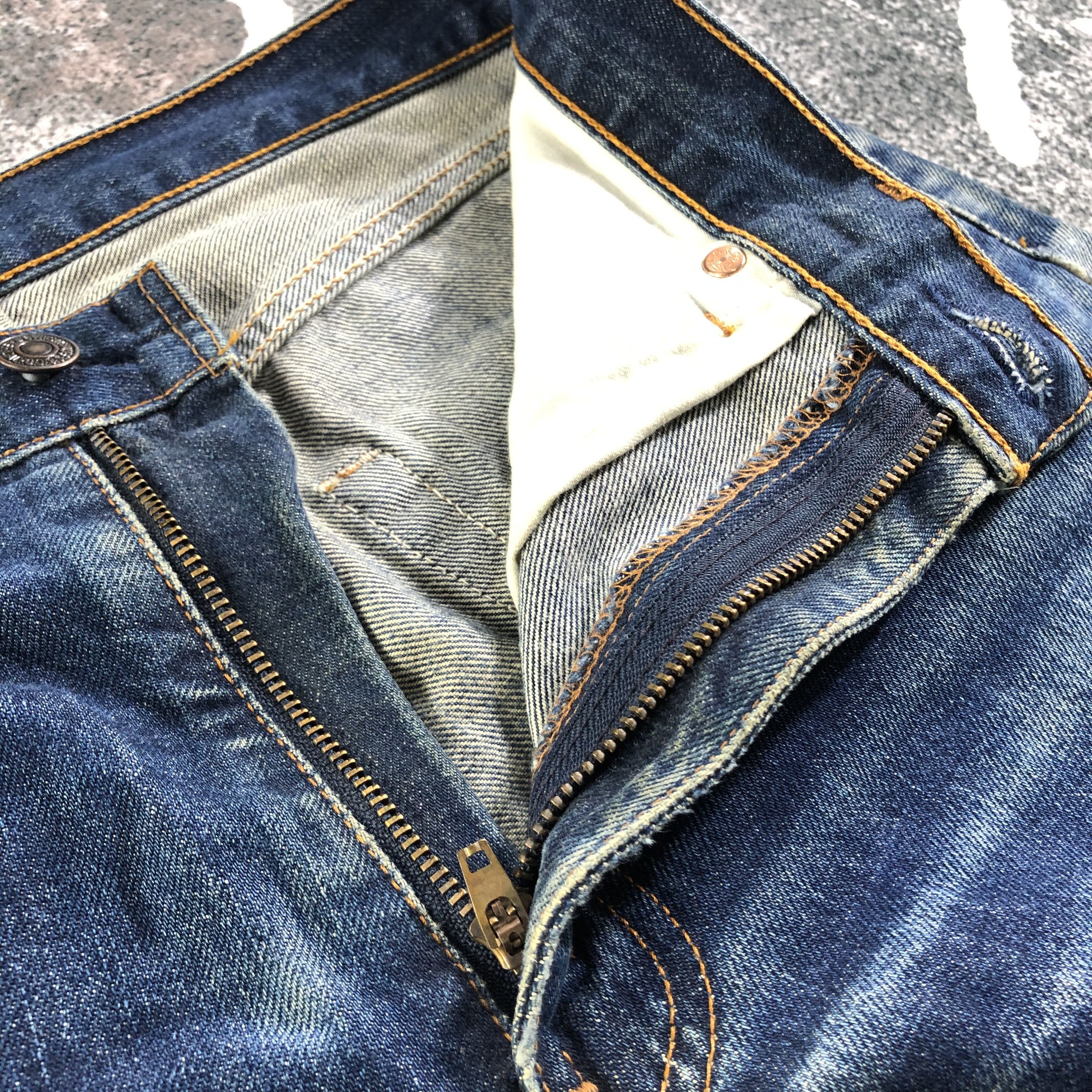 Levi's Vintage Levis 508 Jeans Dirty Blue Denim KJ2356 Size US 32 / EU 48 - 10 Thumbnail