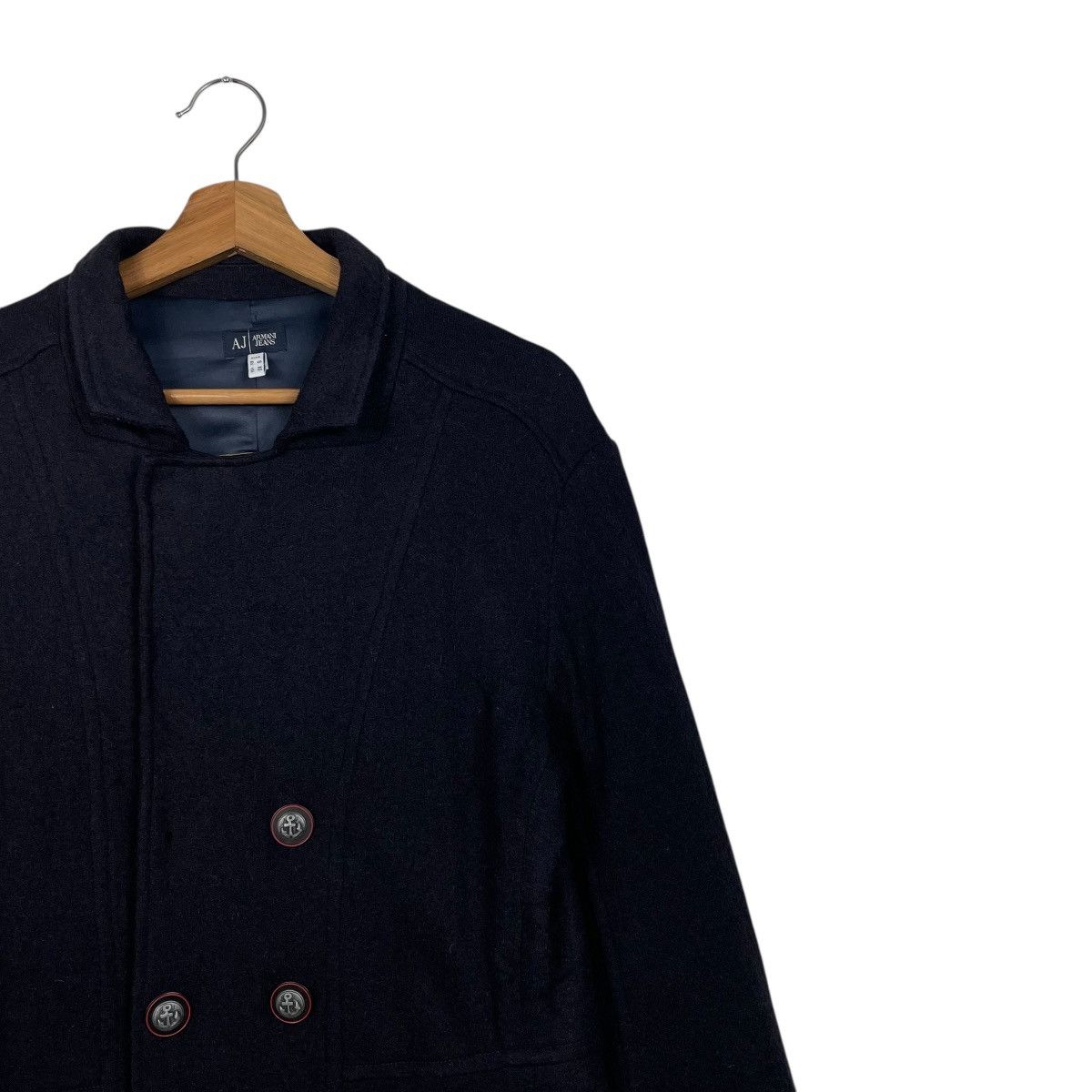 Armani Armani Jeans Brotherhood Double Breasted Jacket Size US XS / EU 42 / 0 - 5 Thumbnail