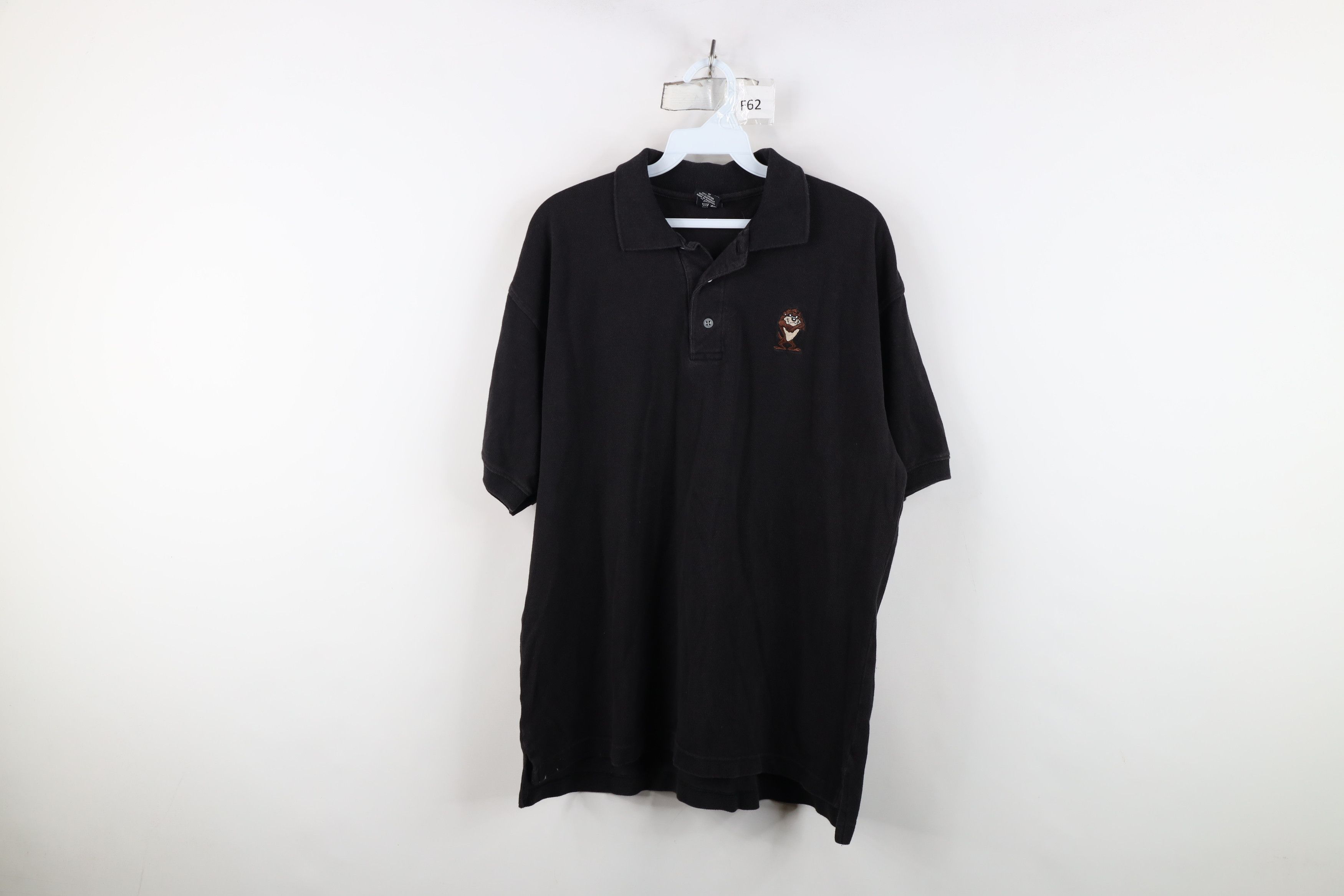 Vintage Vinage 90s Looney Tunes Tazmanian Devil Taz Golf Polo Shirt Size US M / EU 48-50 / 2 - 1 Thumbnail