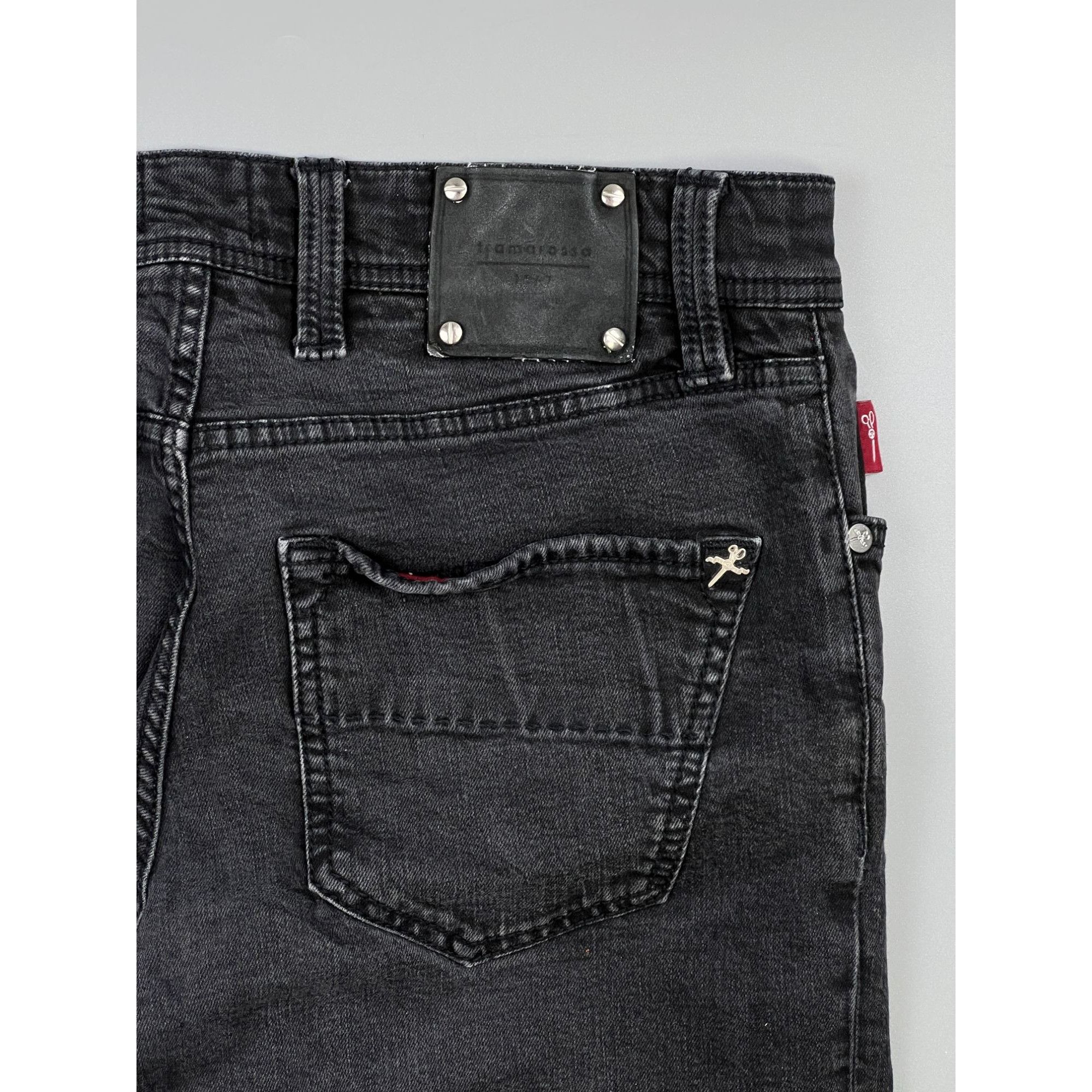 Other Sartoria Tramarossa Leonardo Black Skinny Jeans (Y0955) Size US 32 / EU 48 - 16 Thumbnail