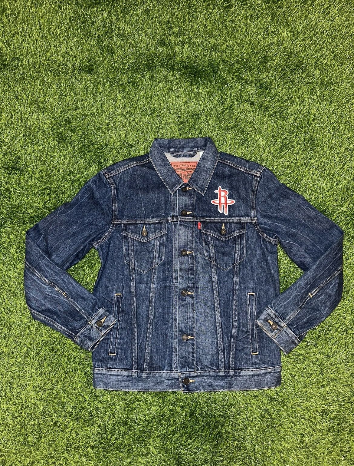 Levi s Levi s Houston Rockets Men Denim NBA Basketball Size M Grailed