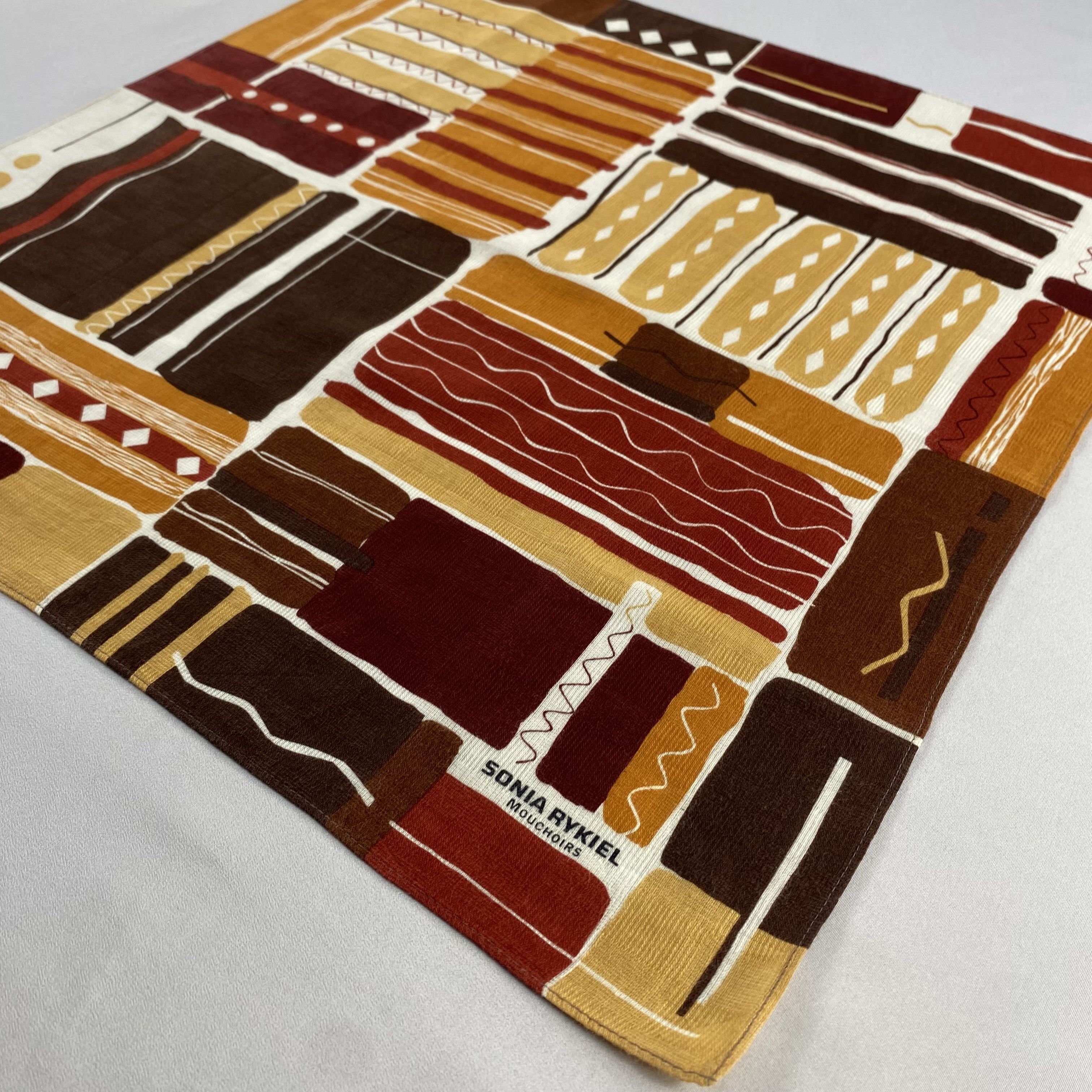 Vintage Sonia Rykiel Bandana/ Handkerchief / Neckerchief-P1224 Size ONE SIZE - 2 Thumbnail