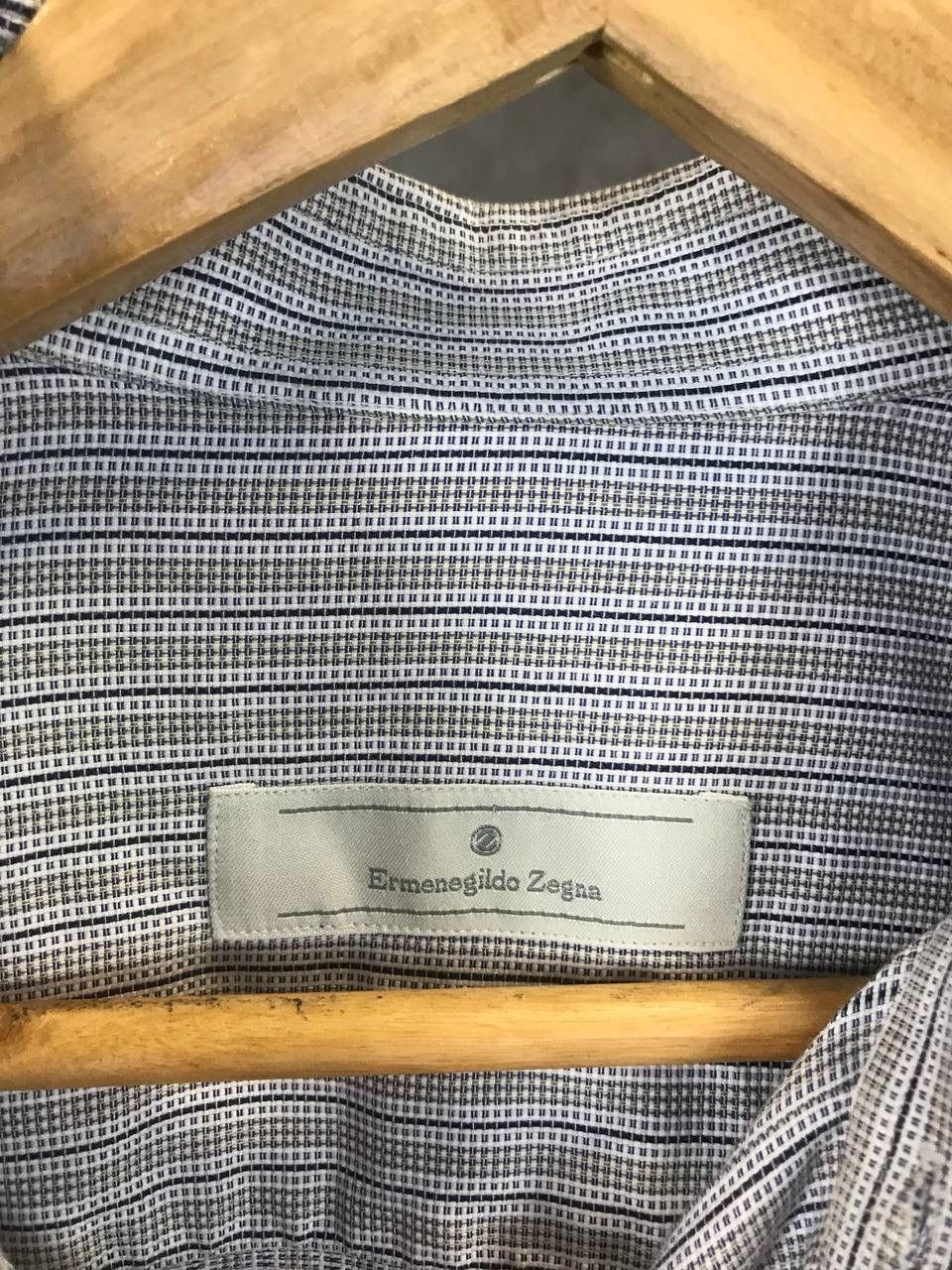 Ermenegildo Zegna Ermenegildo Zegna luxury designer shirt Size US XL / EU 56 / 4 - 4 Thumbnail