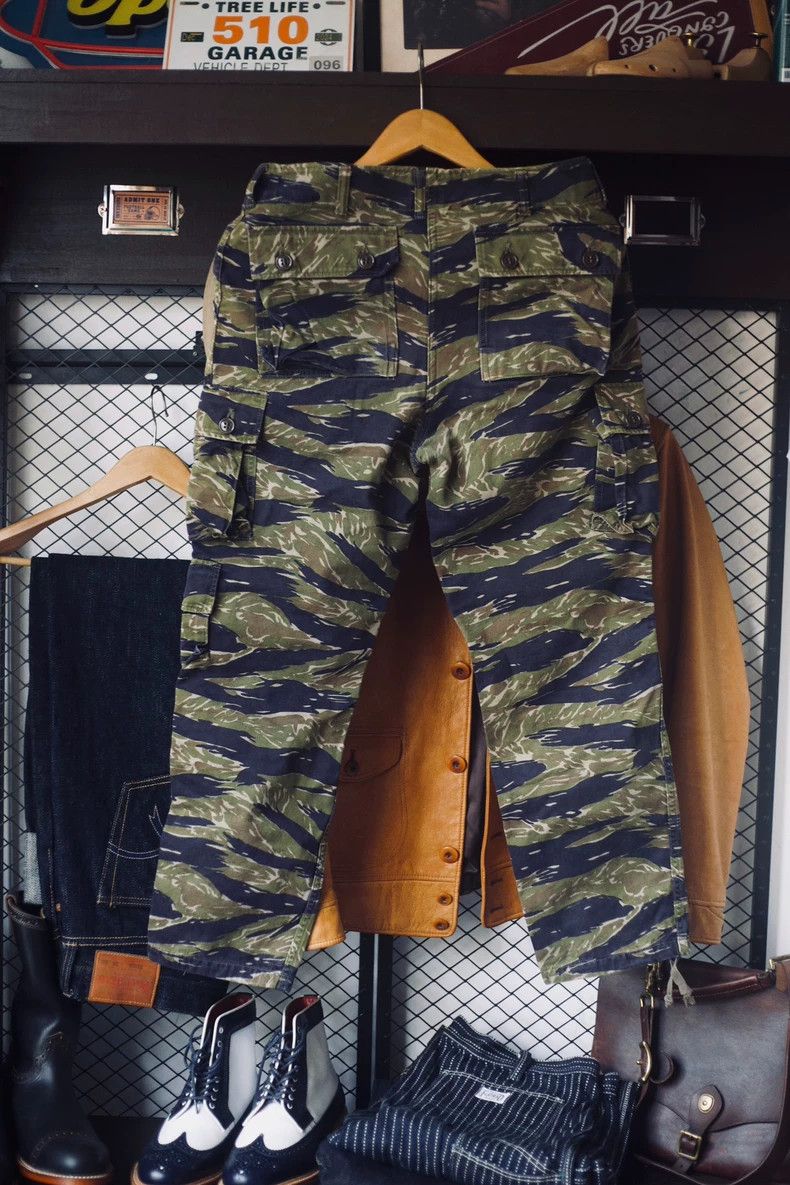 Freewheelers Freewheelers Rare tiger pattern camouflage pants Size US 30 / EU 46 - 9 Thumbnail