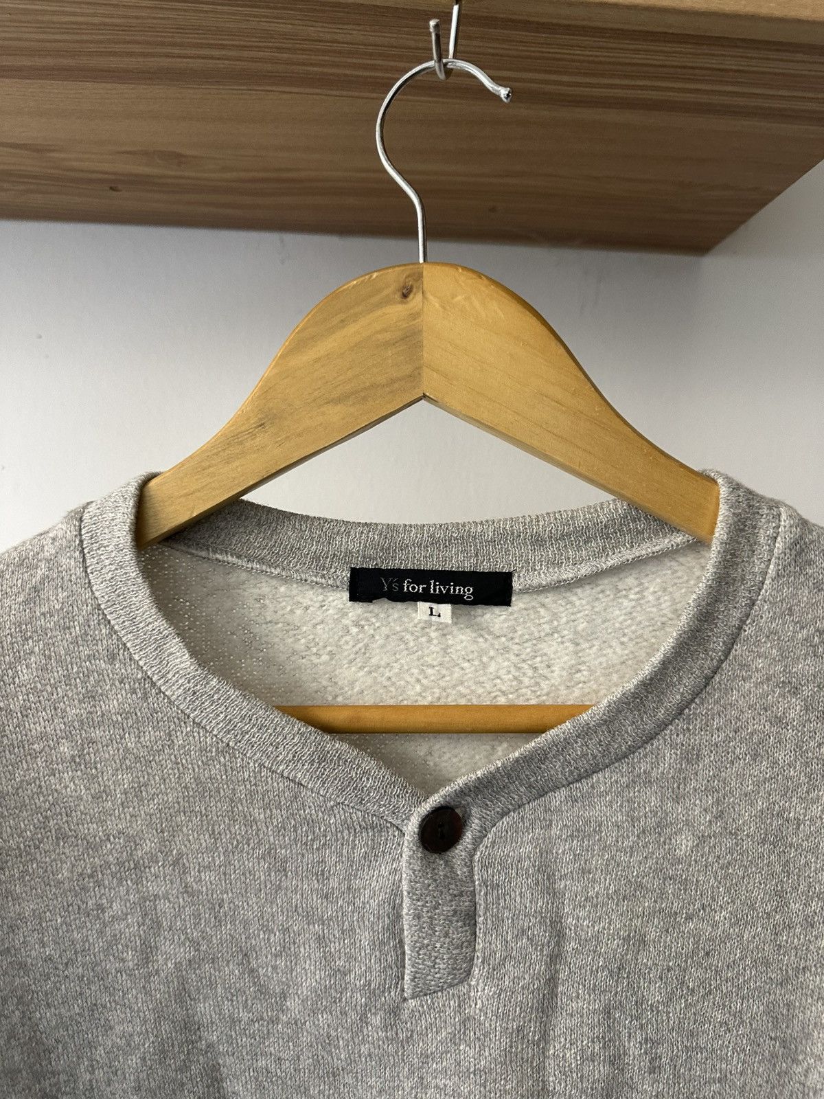 Y's × Yohji Yamamoto Yohji Yamamoto Y’s For Living Waffle Style L/S Shirt Size US M / EU 48-50 / 2 - 3 Thumbnail