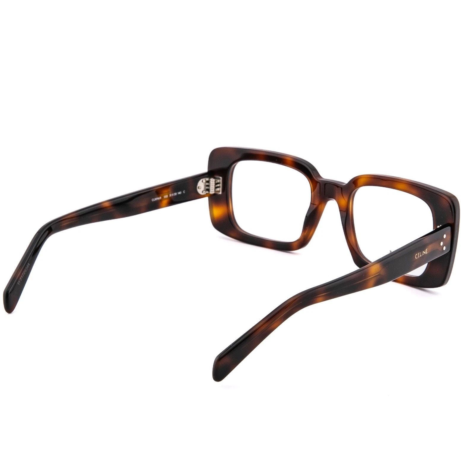 Celine CELINE 50163 BOLD 3 Dots Brown Optical Eyeglass CL50163I 053 Size ONE SIZE - 5 Thumbnail