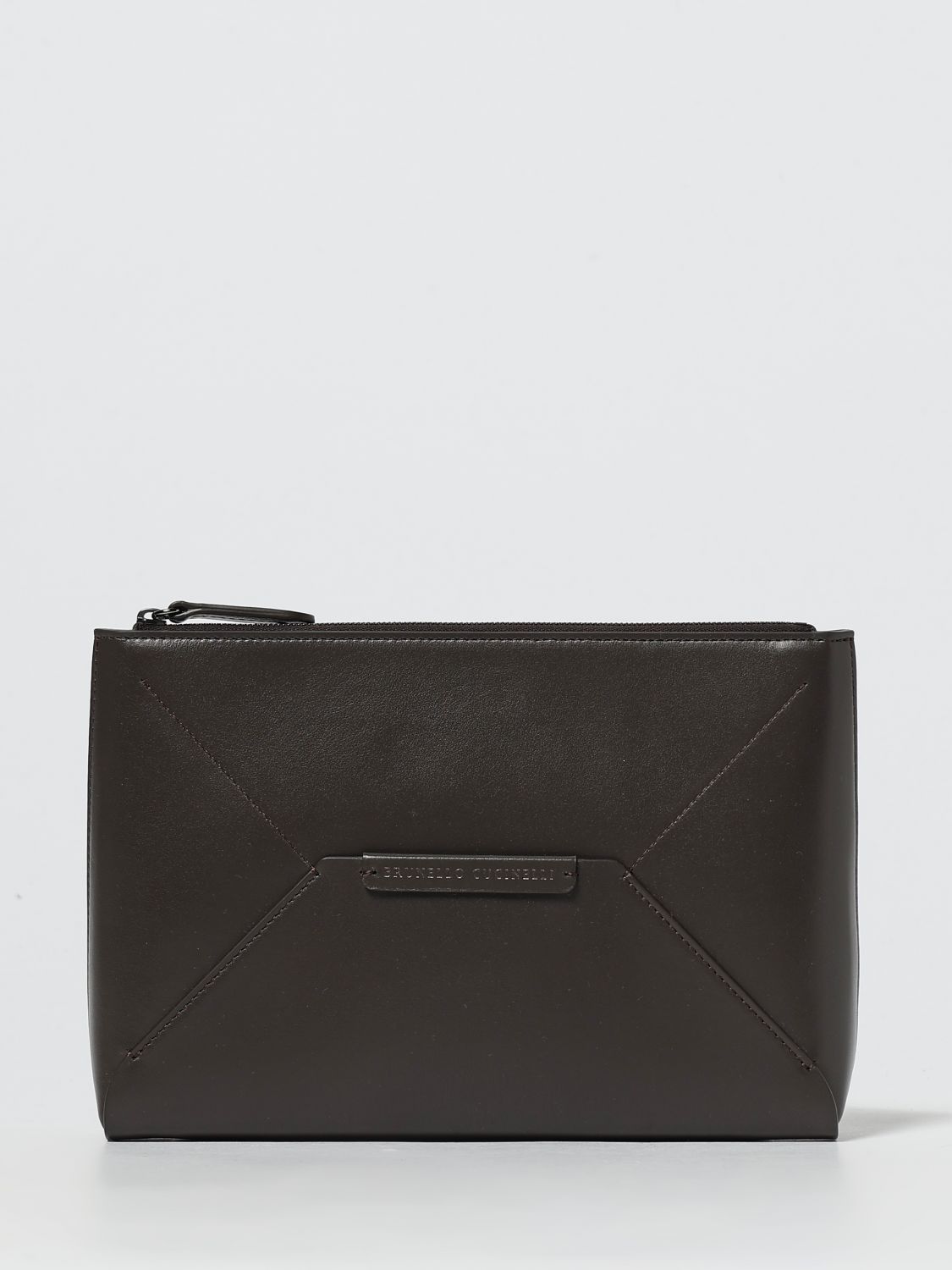Brunello Cucinelli Brunello Cucinelli Clutch Woman Dark Size ONE SIZE - 1 Thumbnail