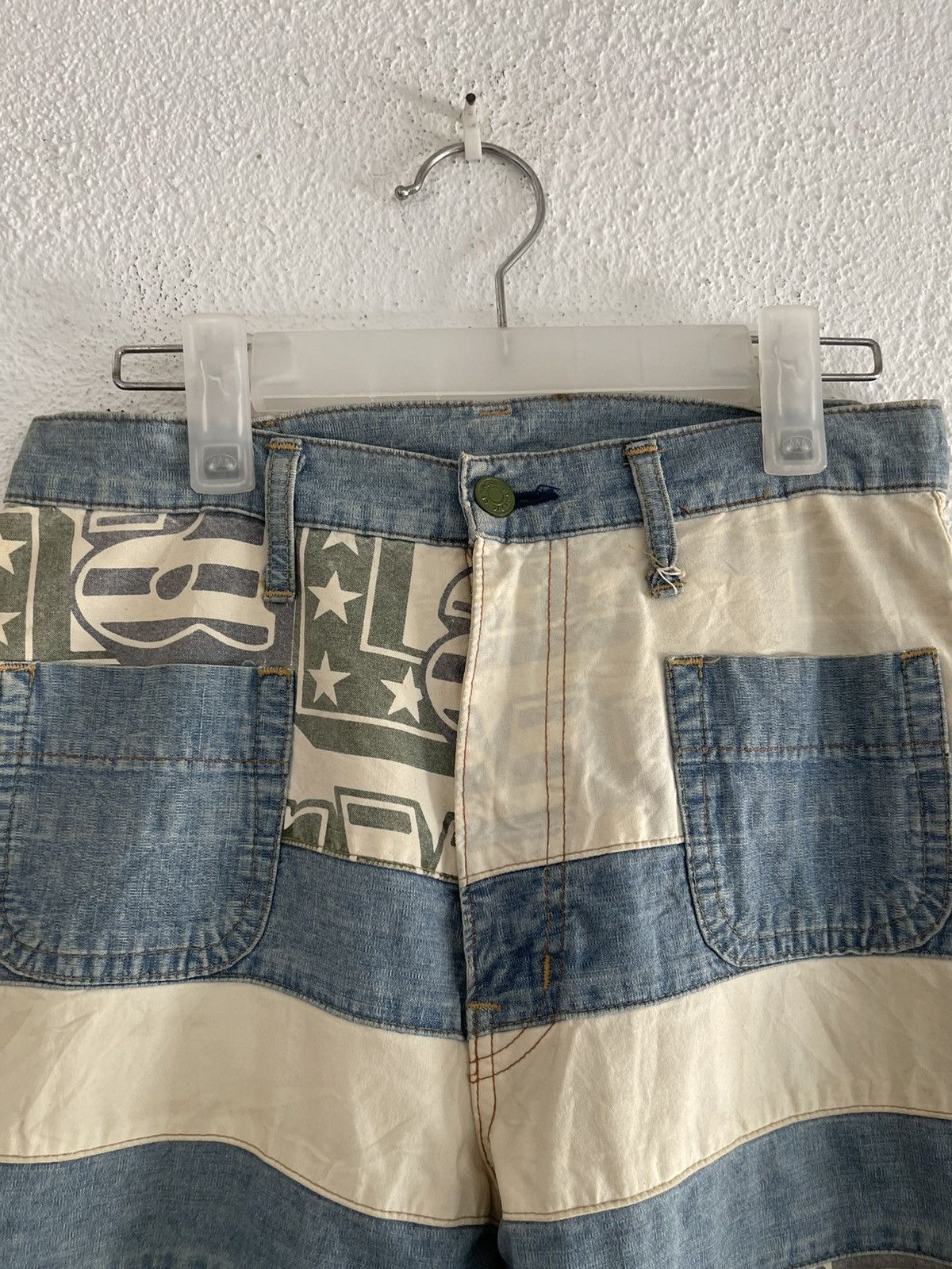 Hysteric Glamour Hysteric Glamour Kinky Hagi Patchwork Distressed Size US 28 / EU 44 - 5 Thumbnail