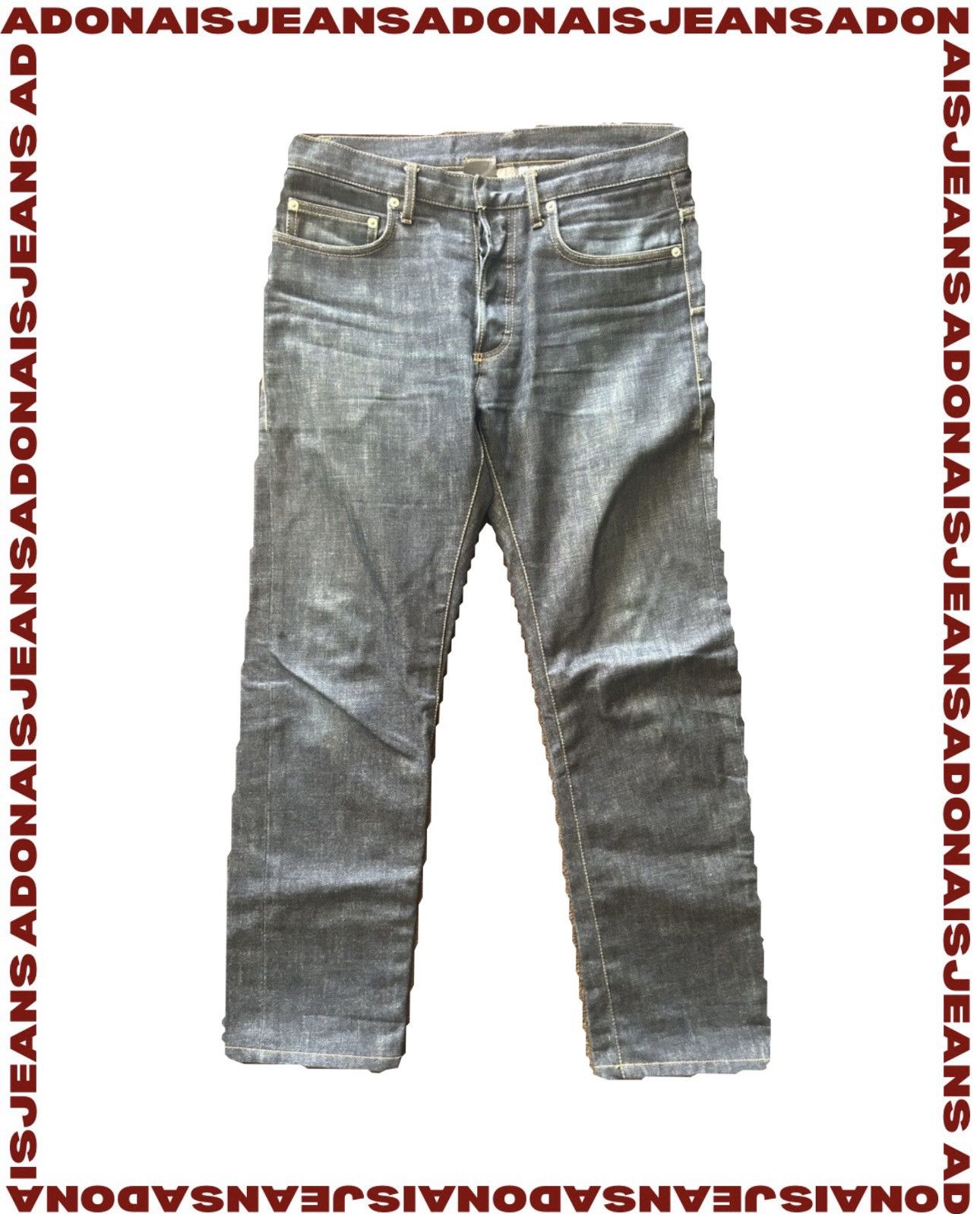 Dior Homme Hedi Slimane MIJ Japanese Denim Jeans (Blue)