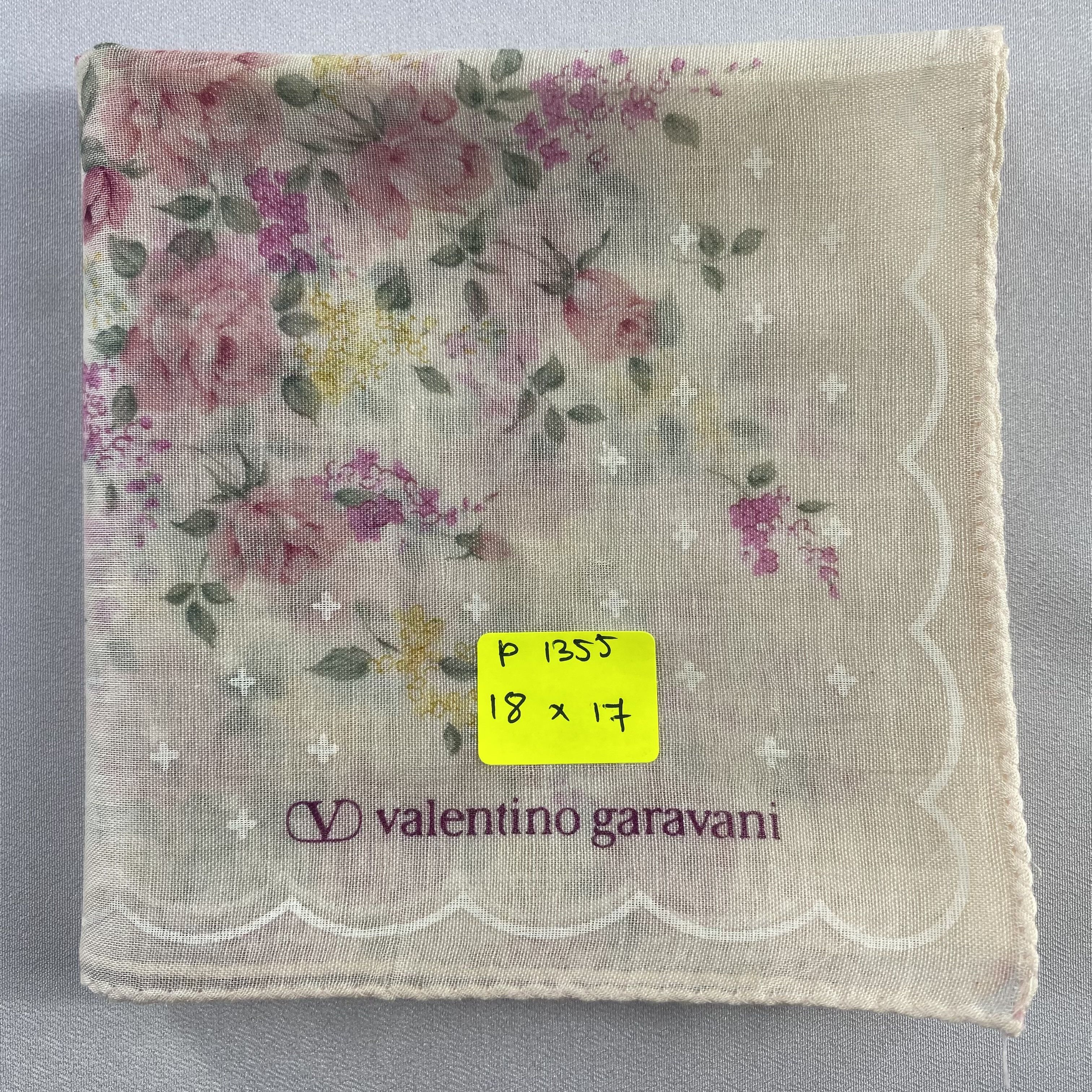 Valentino × Vintage Valentino Garavani Bandana/ Handkerchief / Neckerchief-P1355 Size ONE SIZE - 5 Thumbnail