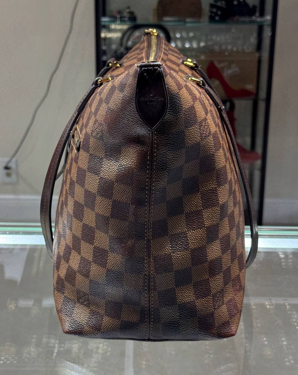 Louis Vuitton LOUIS VUITTON N41012 Damier Iena PM Tote Shoulder Bag Damier Size ONE SIZE - 5 Thumbnail