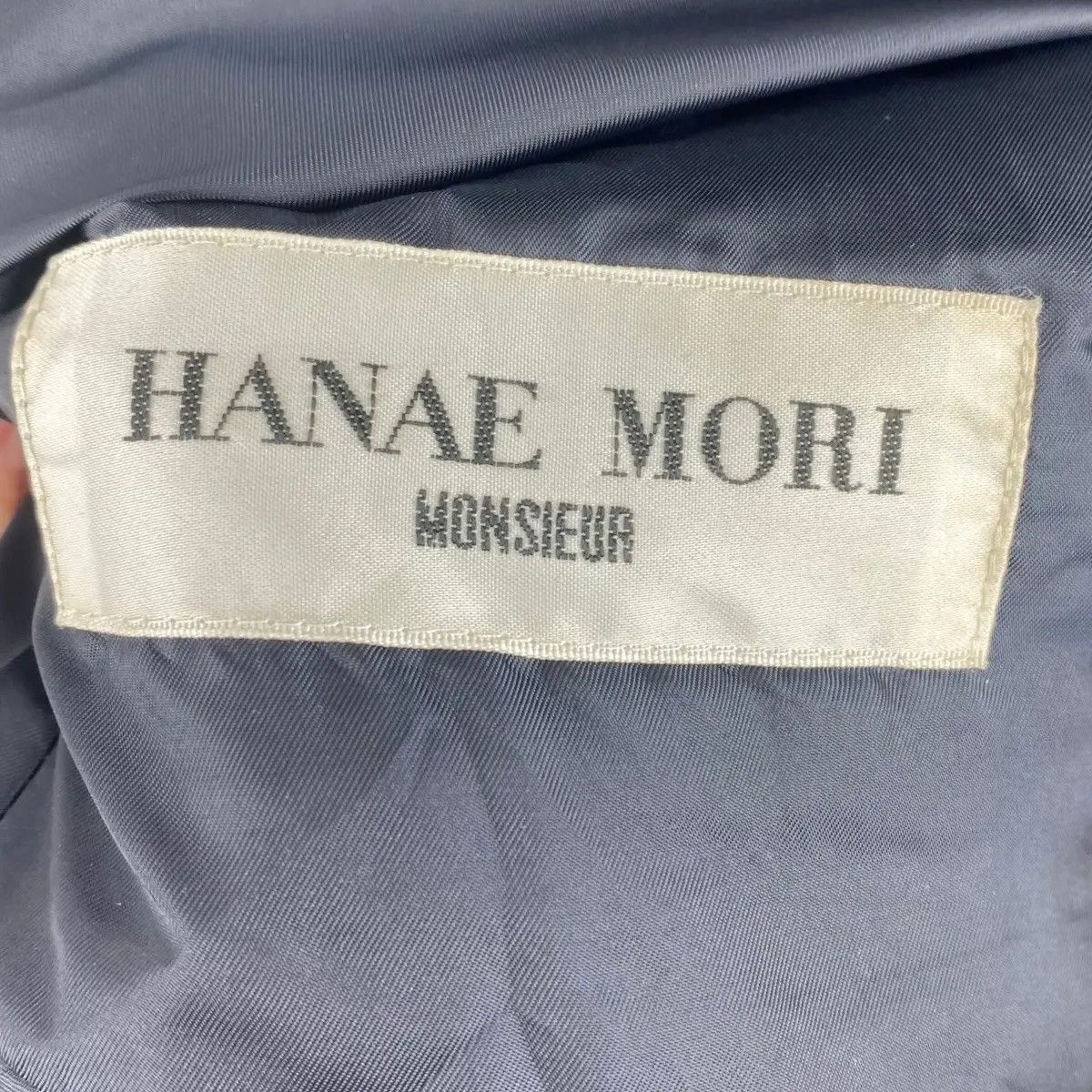 Hanae Mori Vtg HANAE MORI MONSIEUR Collection 3 Button Blazer Sport Size 38R - 6 Thumbnail