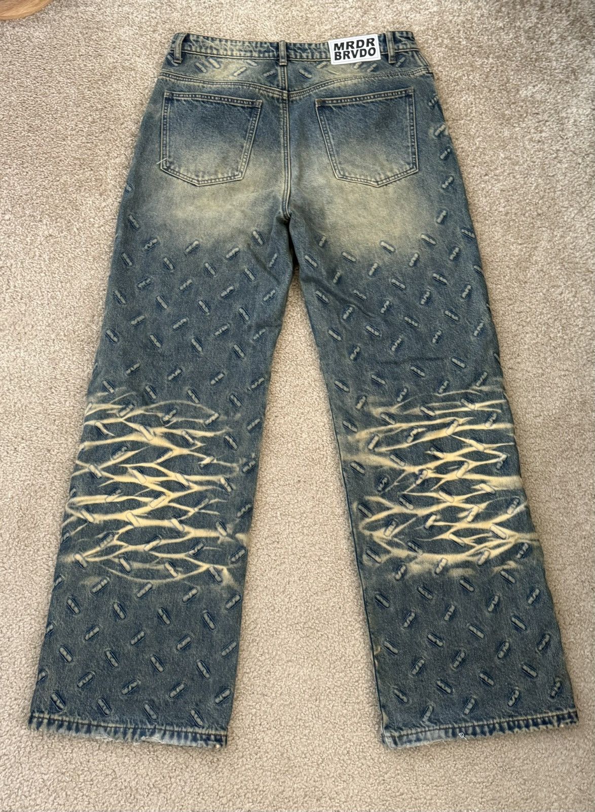 Who Decides War Who decides war thread plate denim Size US 34 / EU 50 - 2 Thumbnail