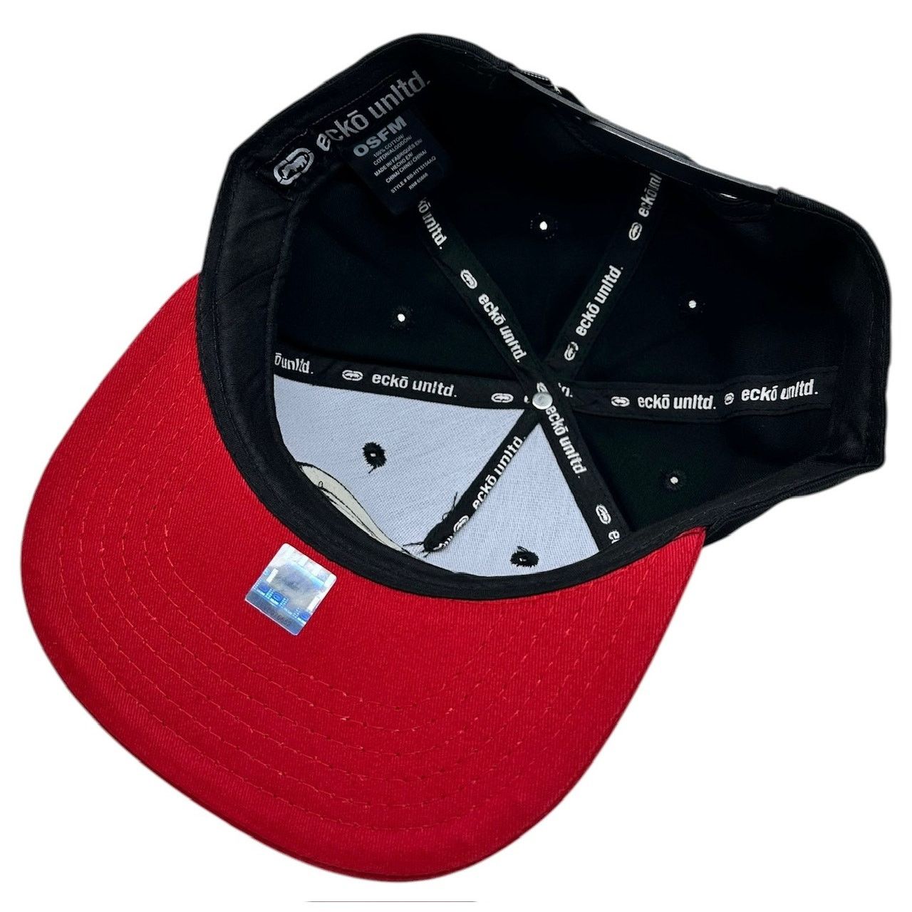 Ecko Unltd. Ecko Unltd Snapback Hat 3D Embroidered Splatter Print Cap Size ONE SIZE - 6 Thumbnail
