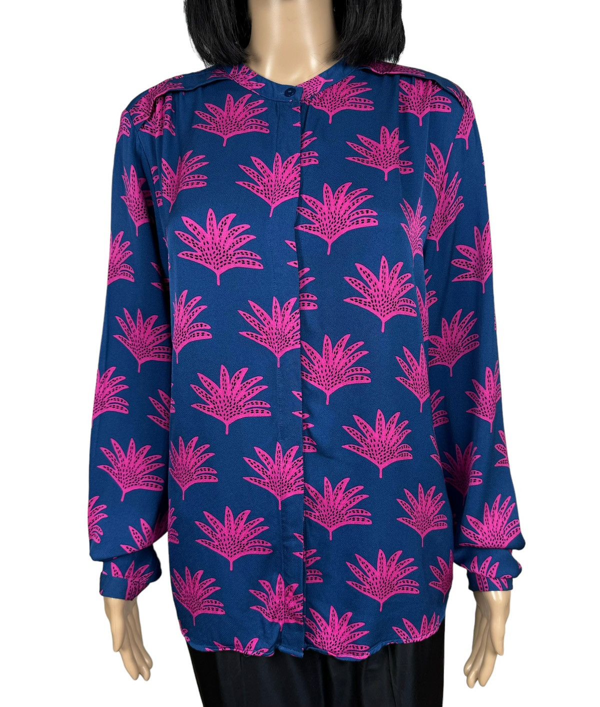 Designer Fabienne Chapot Sunset Blouse Viscose Printed Size 40 Size M / US 6-8 / IT 42-44 - 2 Thumbnail