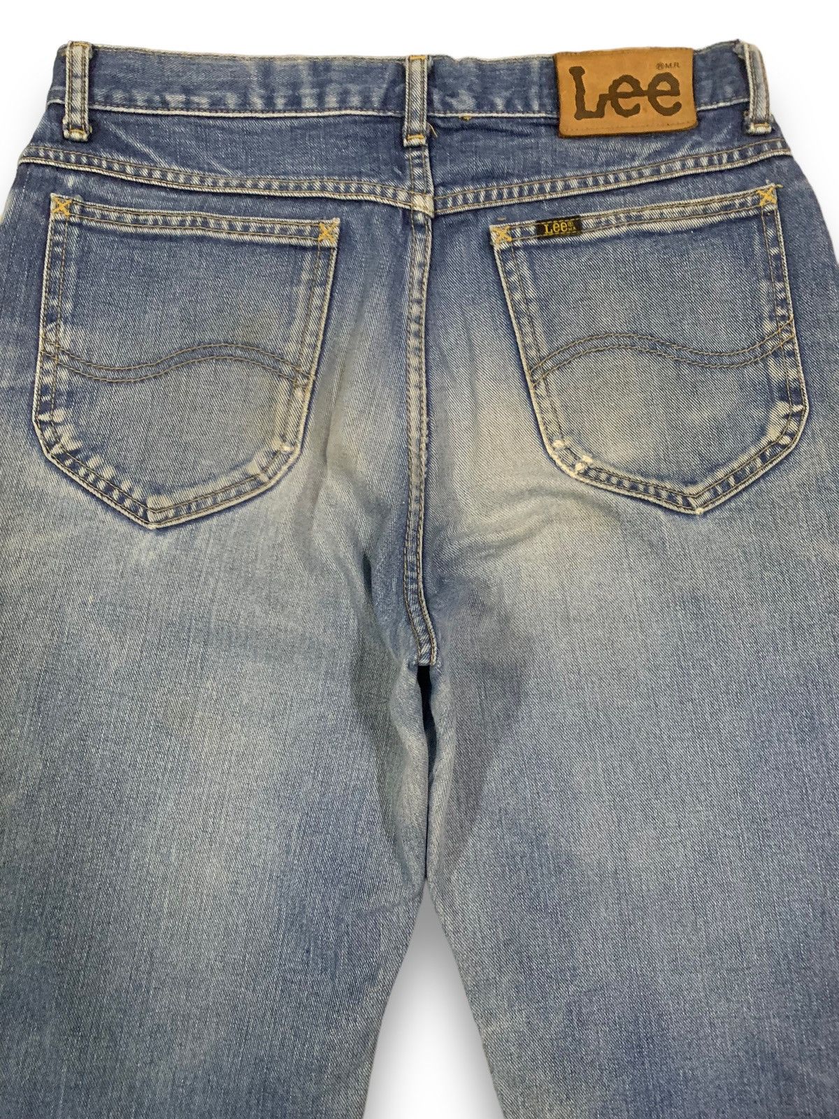 Lee Vintage Lee Riders x Edwin Mud Wash Distressed Grunge Jeans Size US 30 / EU 46 - 12 Thumbnail