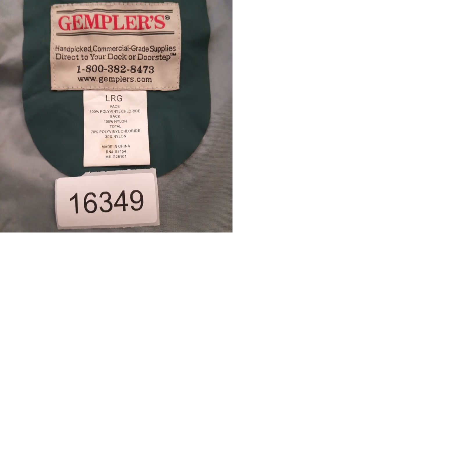 Vintage Gemplers Jacket Mens Large Green Waterproof Hooded Breathable Rain Coat Pockets Weather Gear L Mens Size US L / EU 52-54 / 3 - 9 Thumbnail