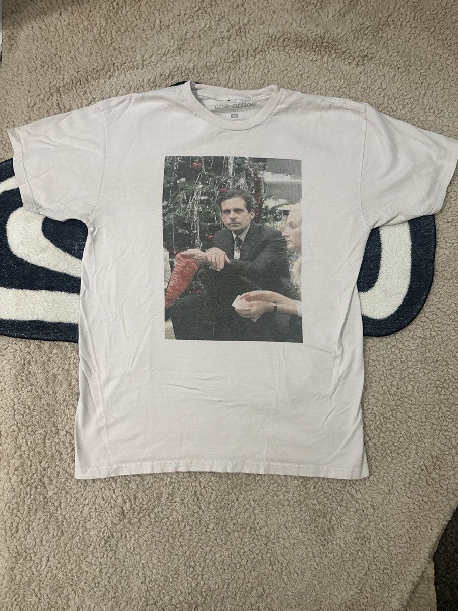 Vintage Michael Scott Christmas Office Tee Size US M / EU 48-50 / 2 - 1 Thumbnail