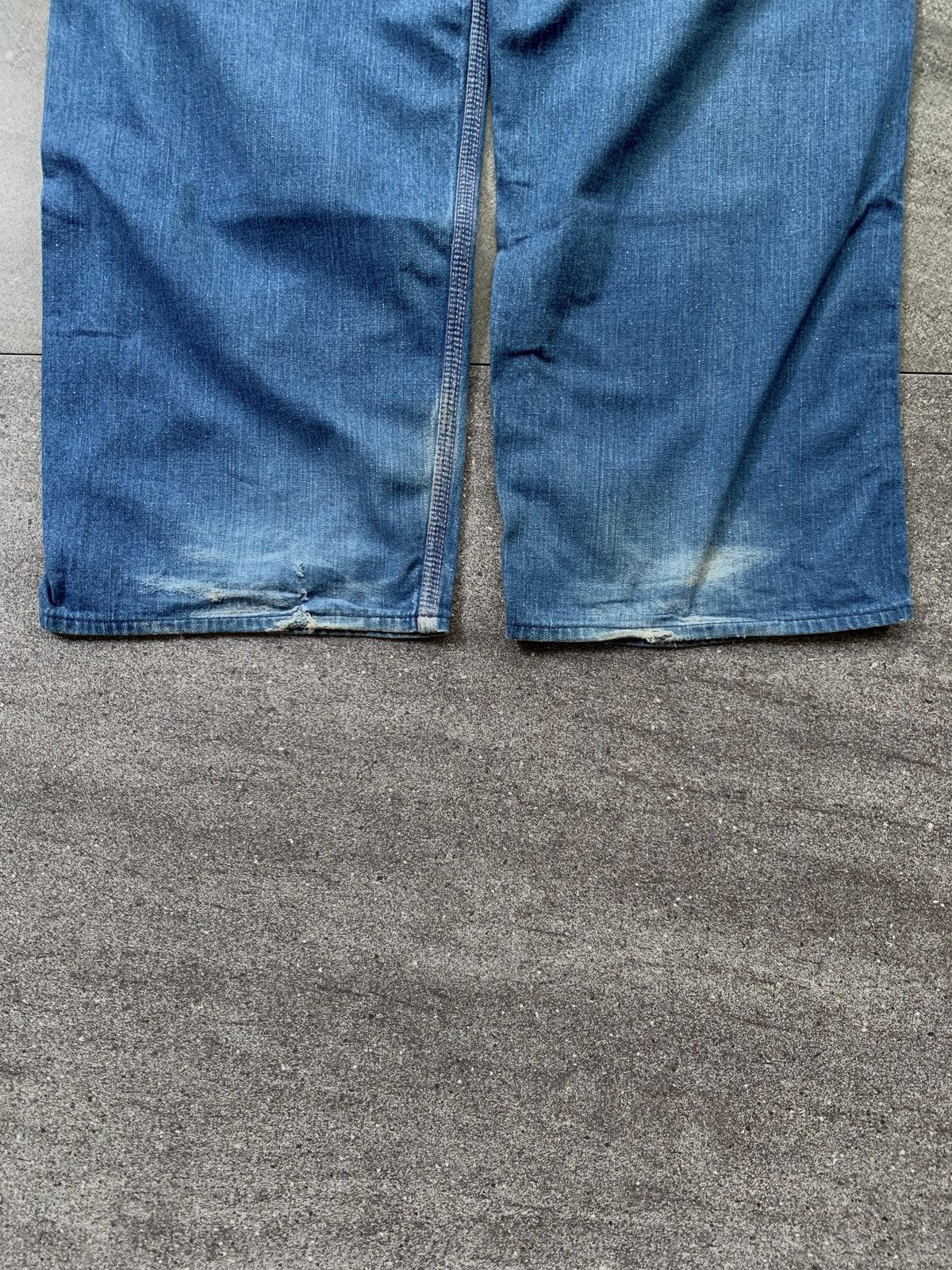 Orslow FREE TAX! Wideleg Carpenter Denim Jeans Size US 30 / EU 46 - 6 Thumbnail