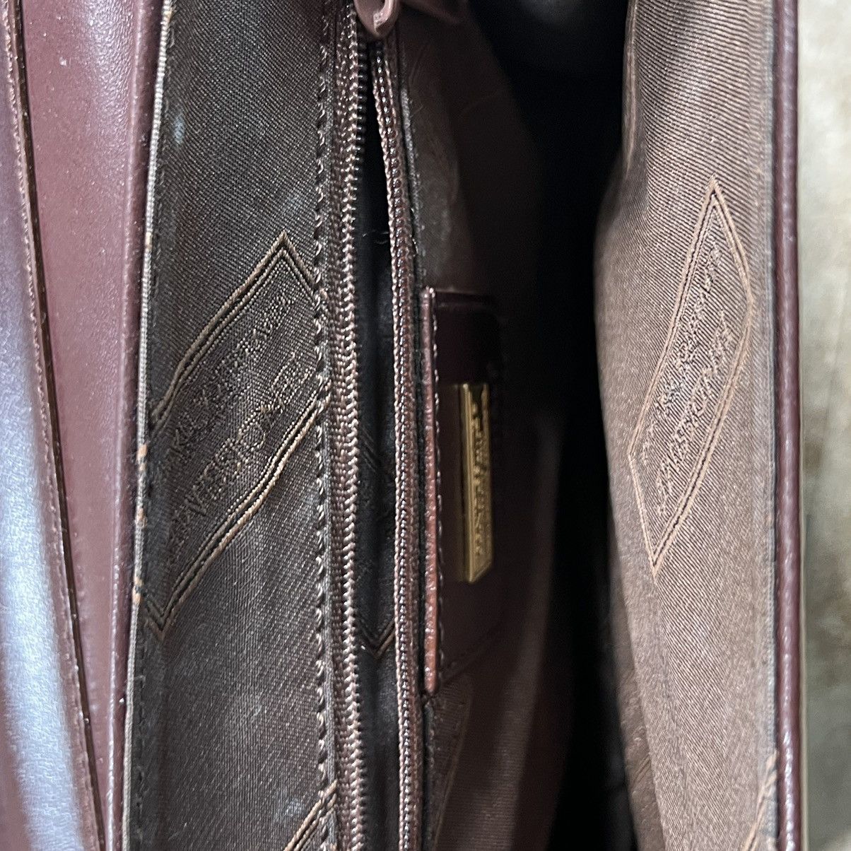 Fendi Vintage Fendi Brown Small Luxury Rare Crossbody Leather Bag Size ONE SIZE - 6 Thumbnail