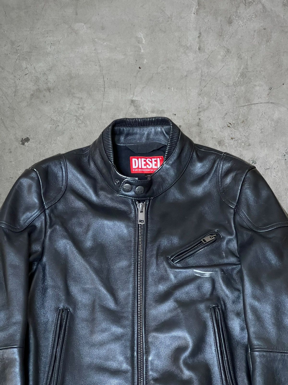 Diesel Diesel Leather Jacket Size US S / EU 44-46 / 1 - 4 Thumbnail