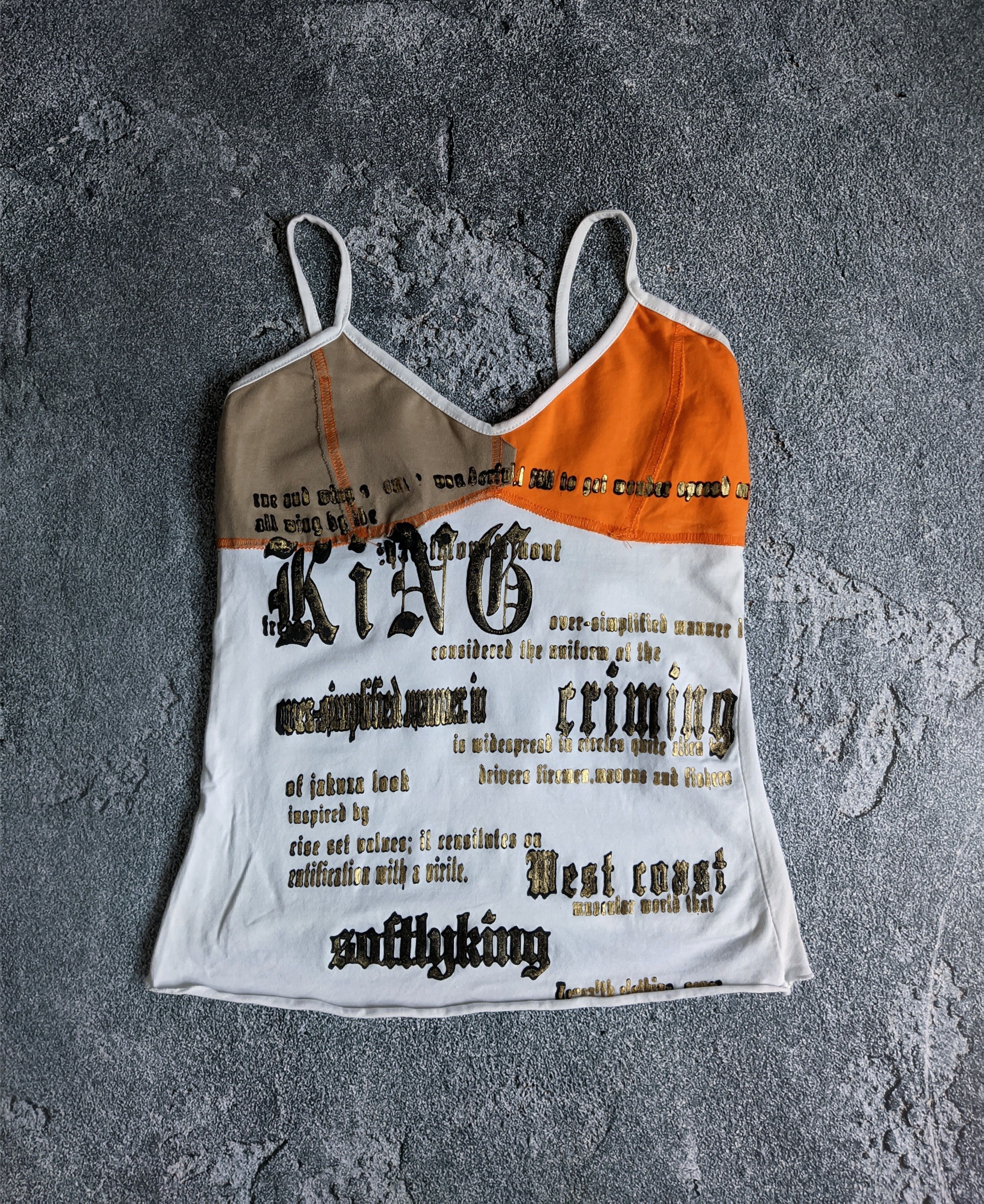 Vintage y2k vintage tank top avant garde preppy Size M / US 6-8 / IT 42-44 - 1 Thumbnail