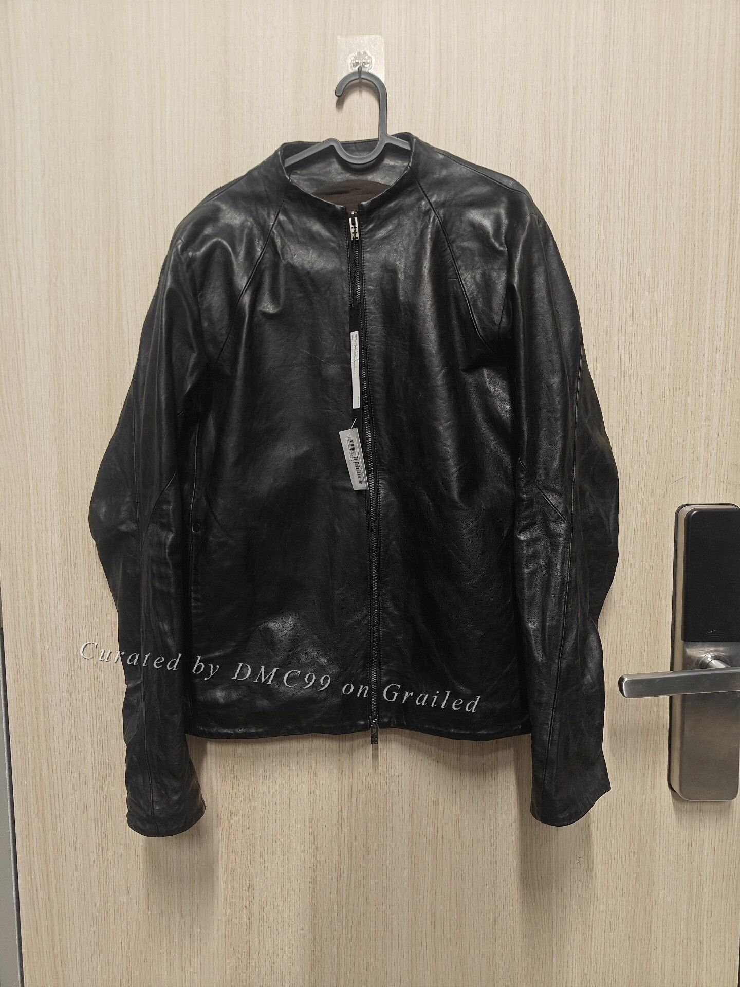 Devoa Deer leather hooded jacket | Grailed