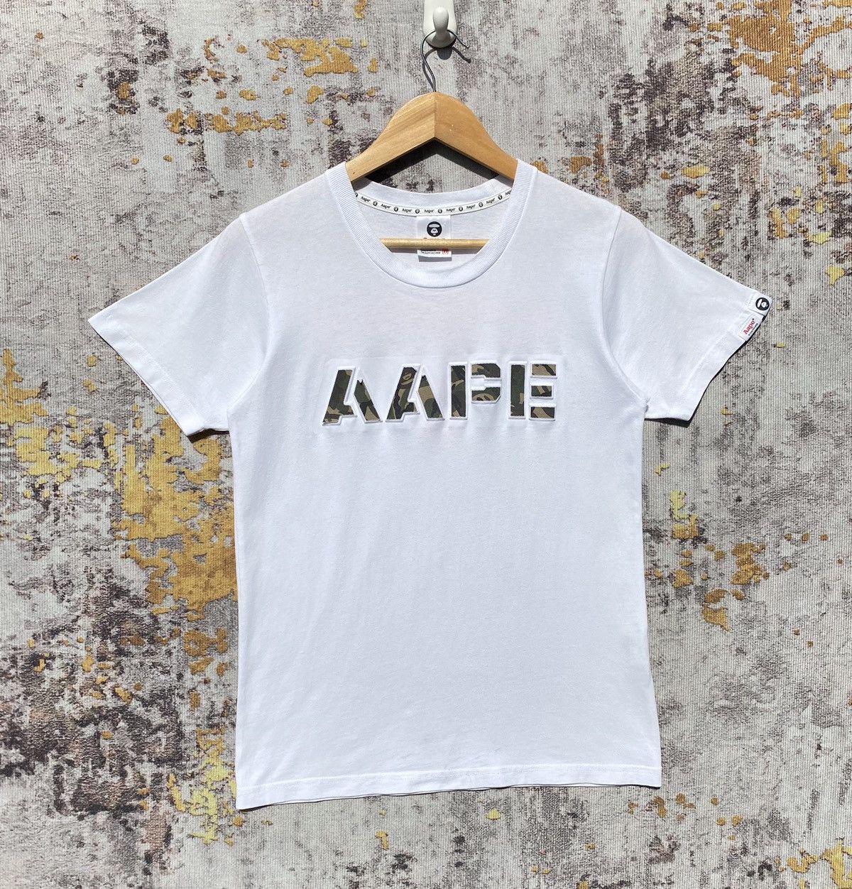 Aape By A Bathing Ape Camo Shirt Back Hit Apunvs Spec Ap01