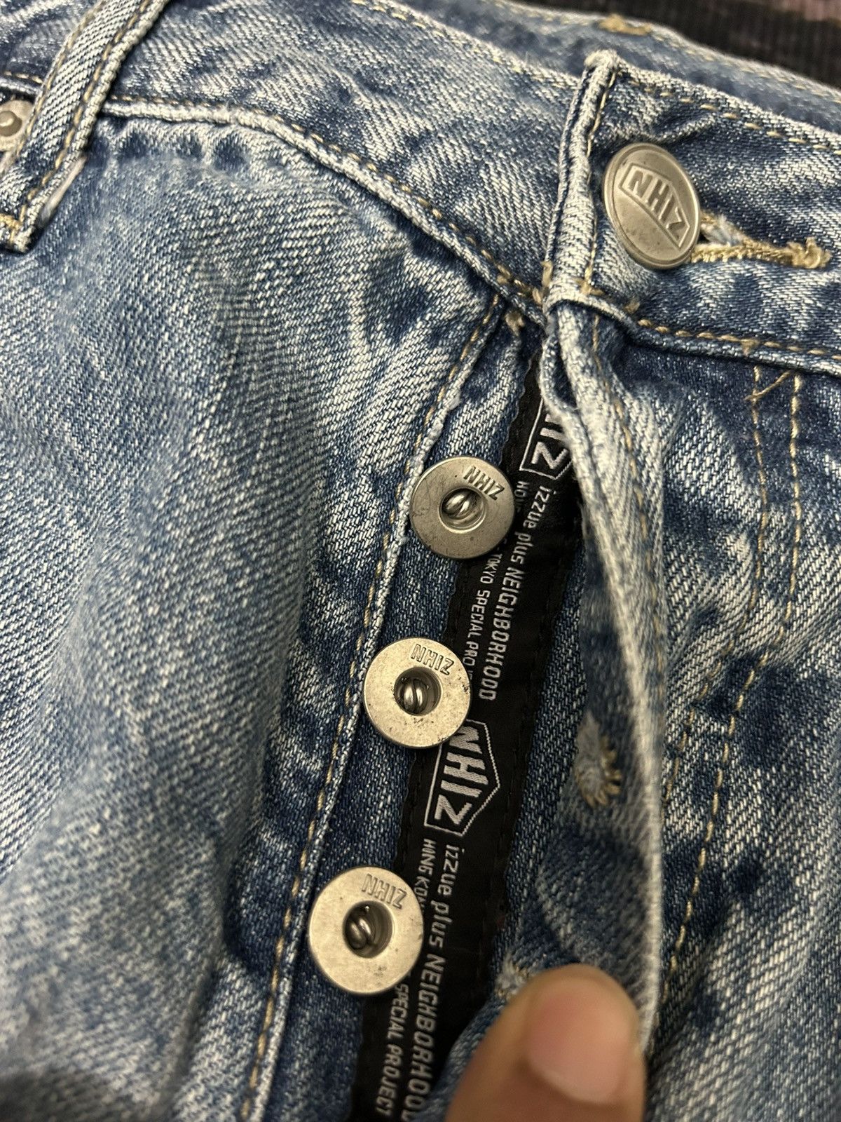 Neighborhood Neigborhood X izzue Rippert Jeans Size US 34 / EU 50 - 10 Thumbnail