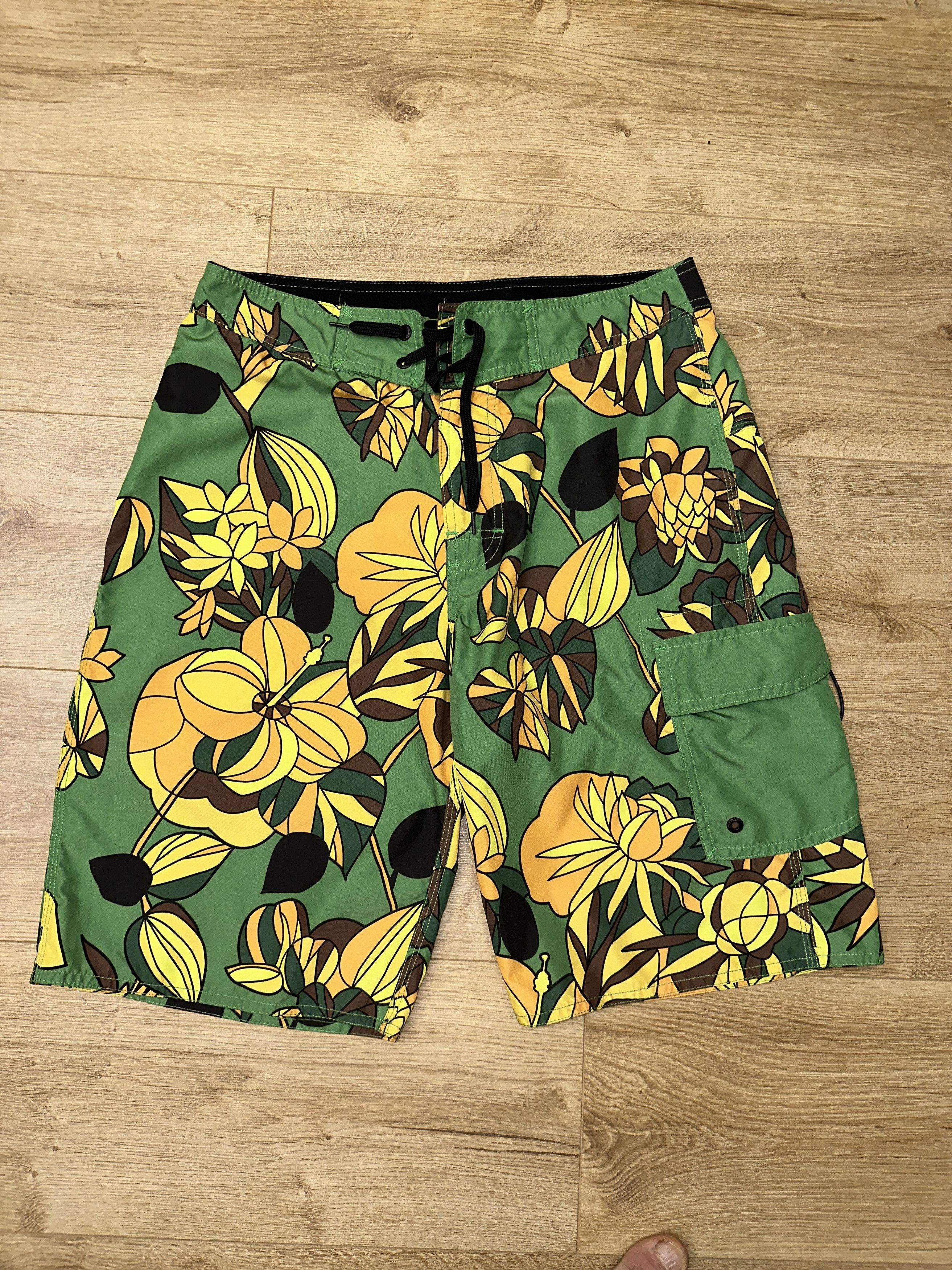 Stussy Stüssy Floral Beach Board Shorts Size 30 Surf Swim Tropical Size US 30 / EU 46 - 1 Thumbnail