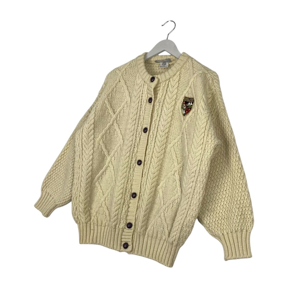 Vintage Vintage Cardigan Moffat Woollens Switzerland Size ONE SIZE - 6 Thumbnail