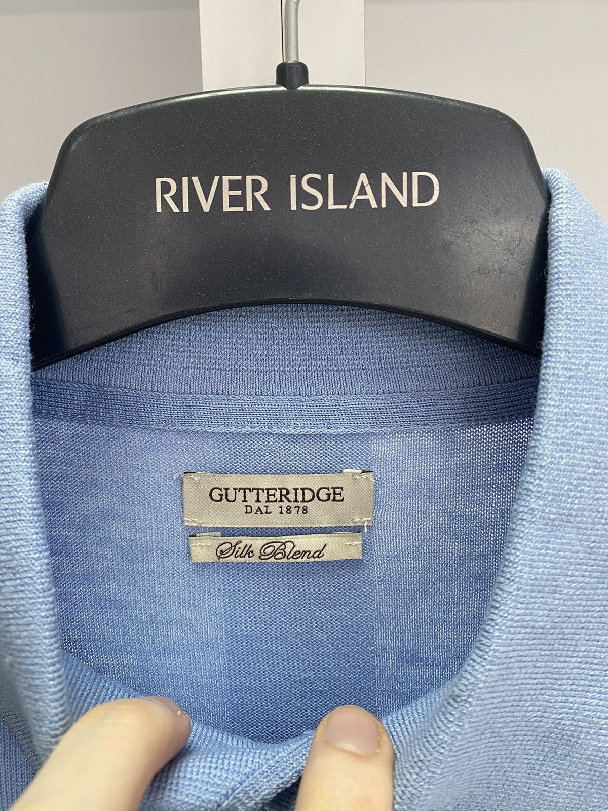 Designer × Vintage Vintage Gutteridge cotton and silk Polo shirt Size US M / EU 48-50 / 2 - 6 Thumbnail