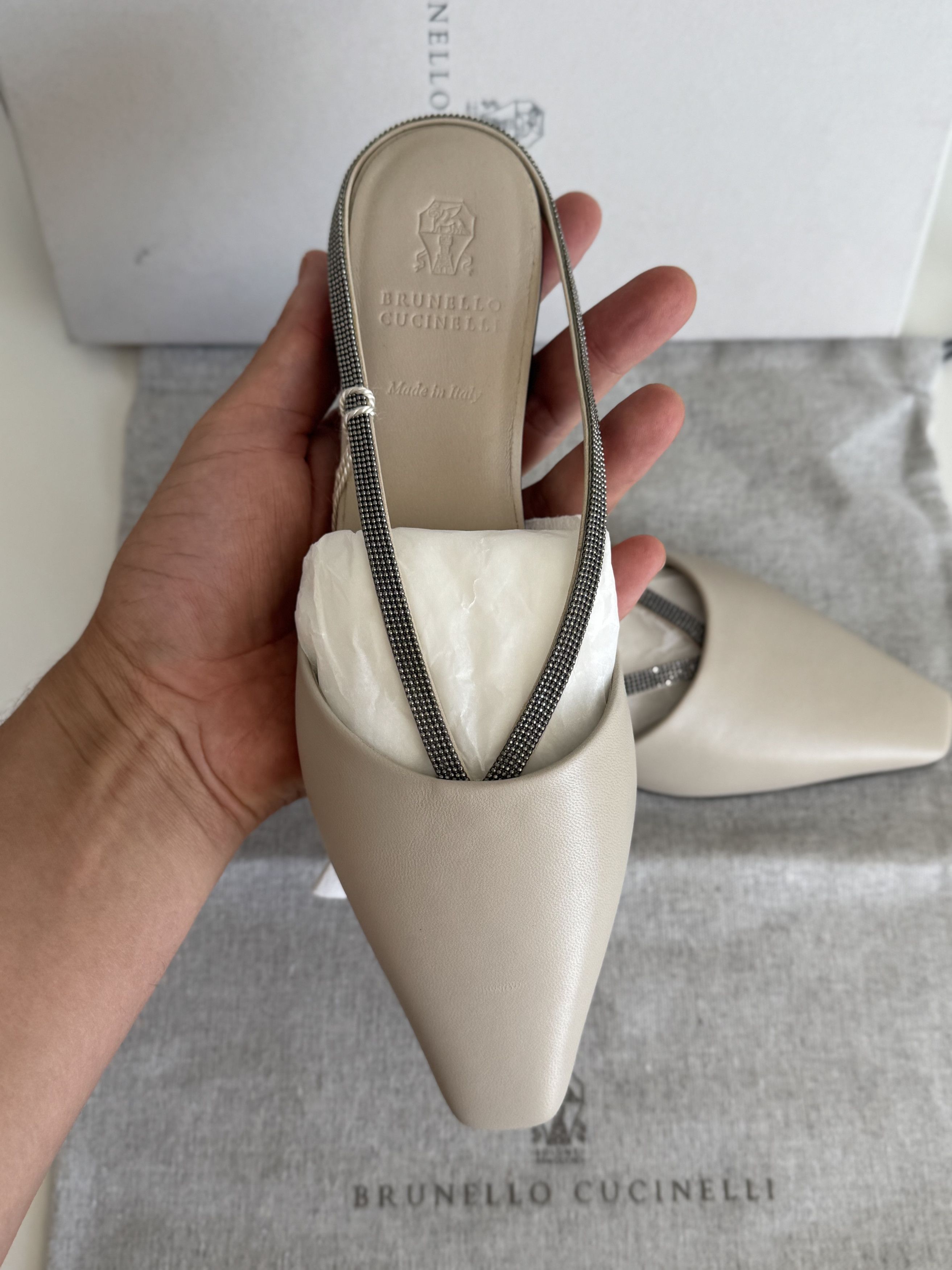 Brunello Cucinelli Brunello Cucinelli Mules | Brand new Size US 5 / IT 35 - 9 Thumbnail