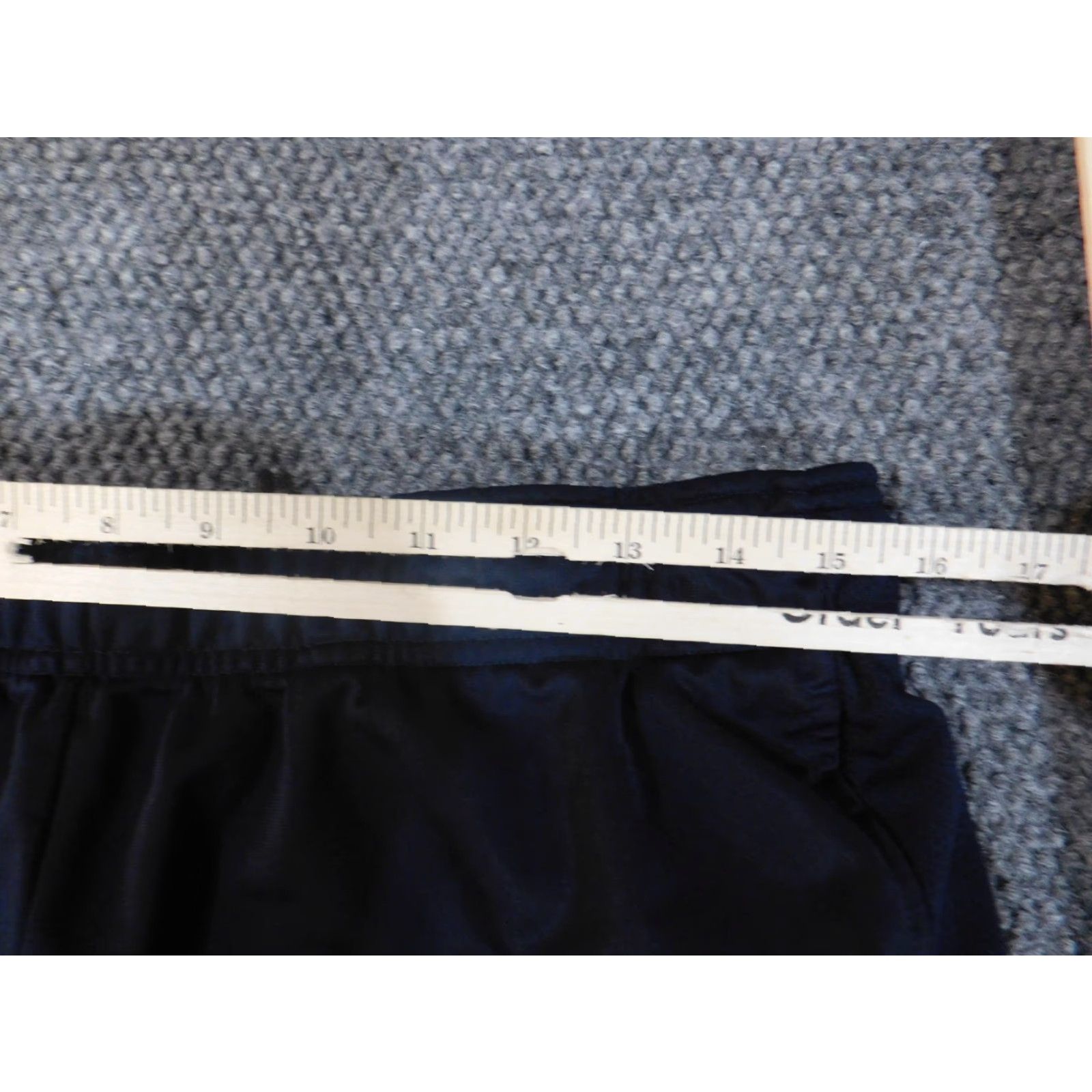 K-Swiss K-Swiss Track Pants Mens L Blue Vintage Style Classic Performance Snap Camouflage Knit Polyester Straight Inseam 30 Size US 33 - 5 Thumbnail