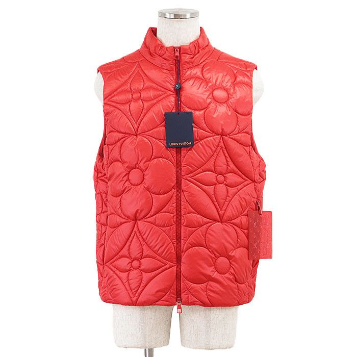 Louis Vuitton Louis Vuitton Louis Vuitton Monogram Flower Quilted Vest Others Outerwear DH1HLG47W DUTY FREE for USA Size ONE SIZE - 1 Thumbnail