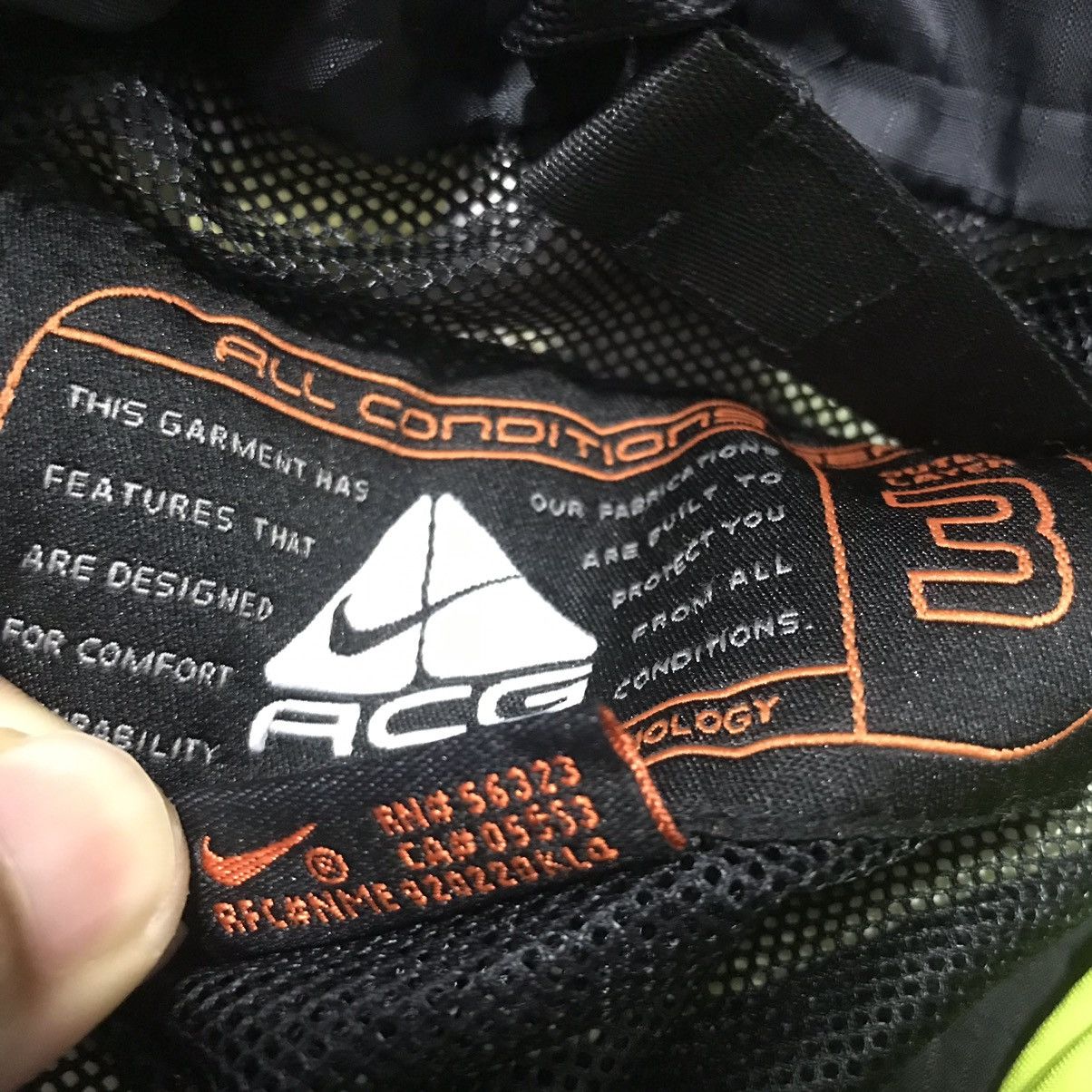 Nike ACG Vintage rare 90s NIKE ACG jacket gorpcore Size US L / EU 52-54 / 3 - 6 Thumbnail