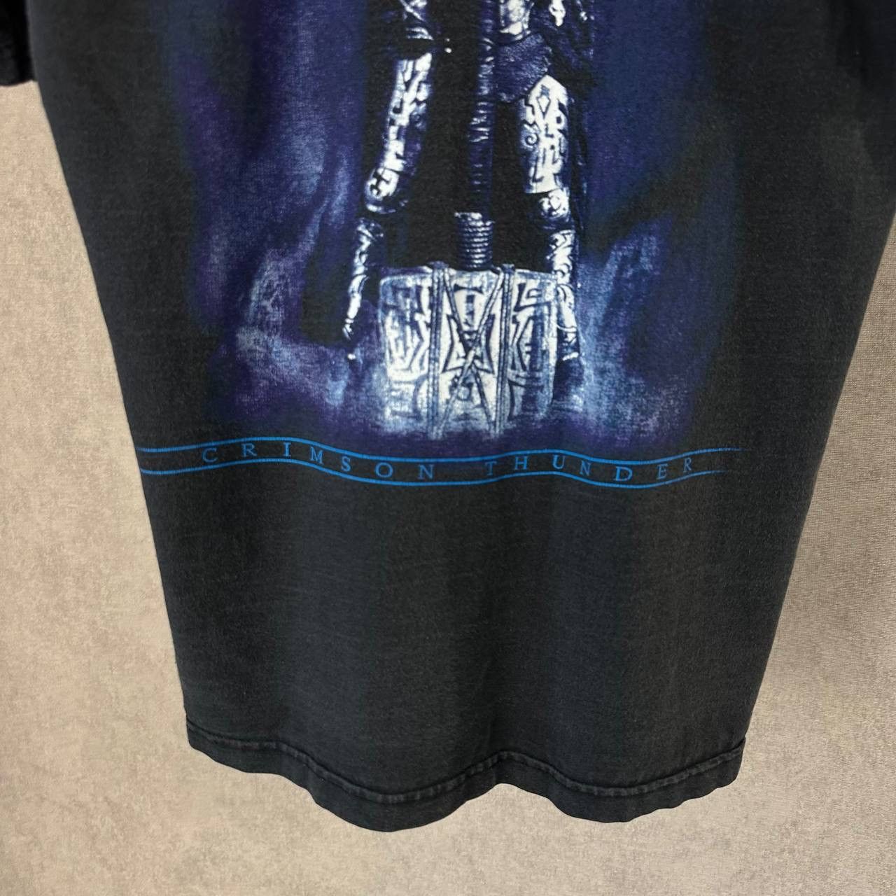 Band Tees × Vintage Vintage Hammer Fall T-shirts Big Logo Band Rock 00s Y2K Size US M / EU 48-50 / 2 - 8 Thumbnail